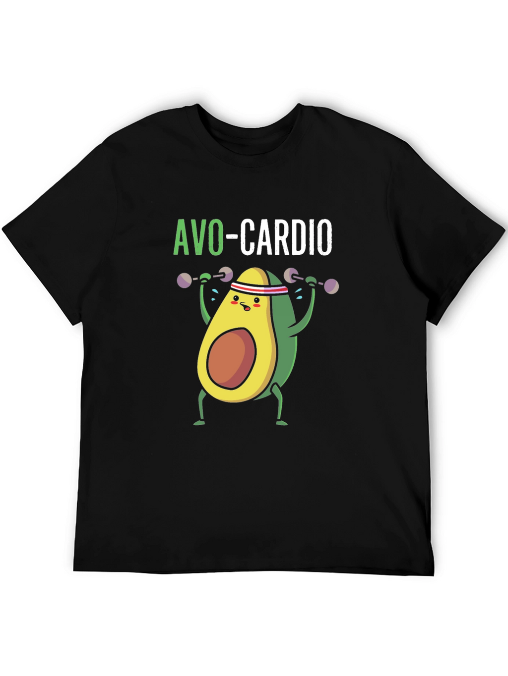 Avo-Cardio Black T-Shirt