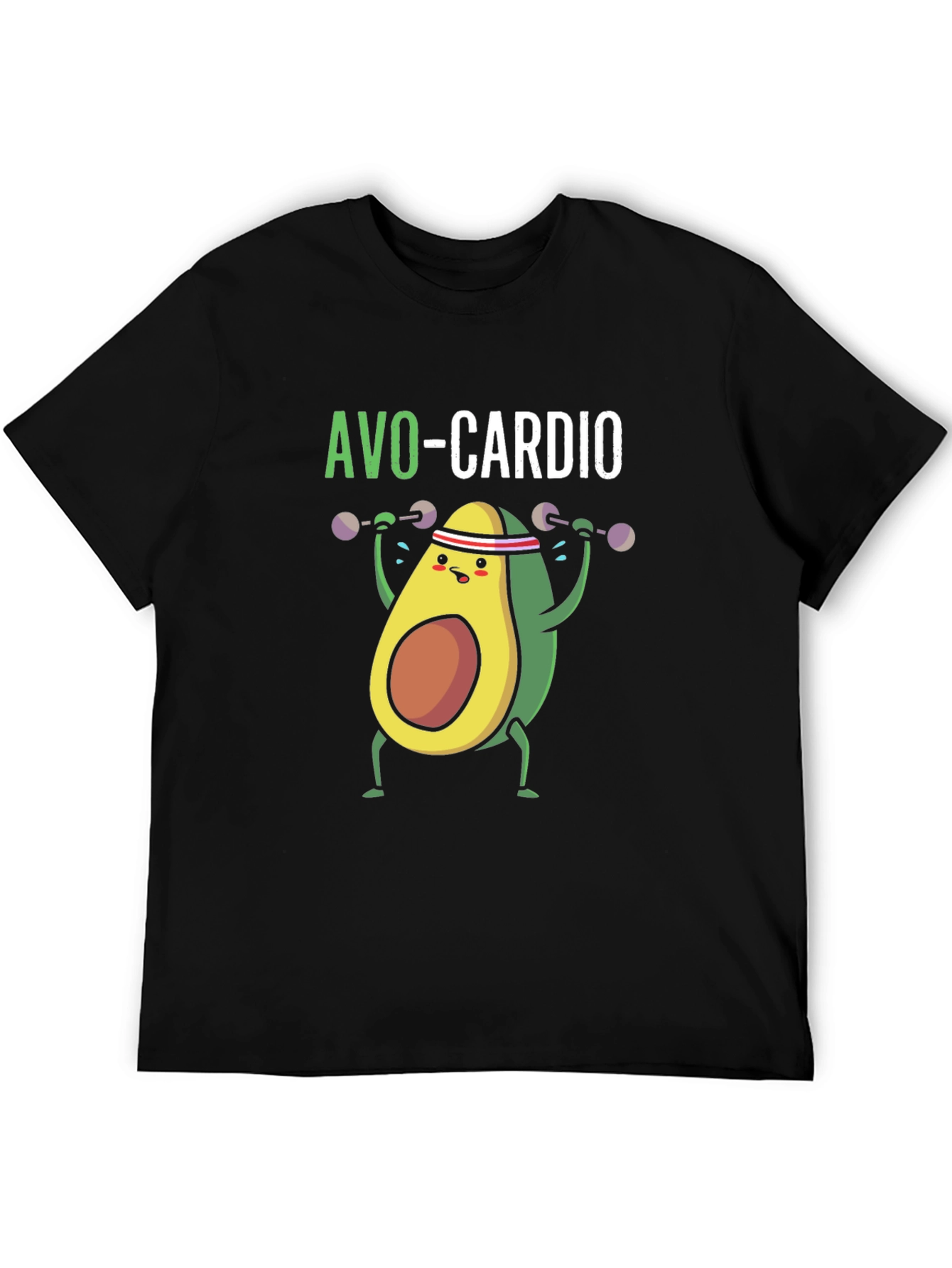 Avo-Cardio Black T-Shirt