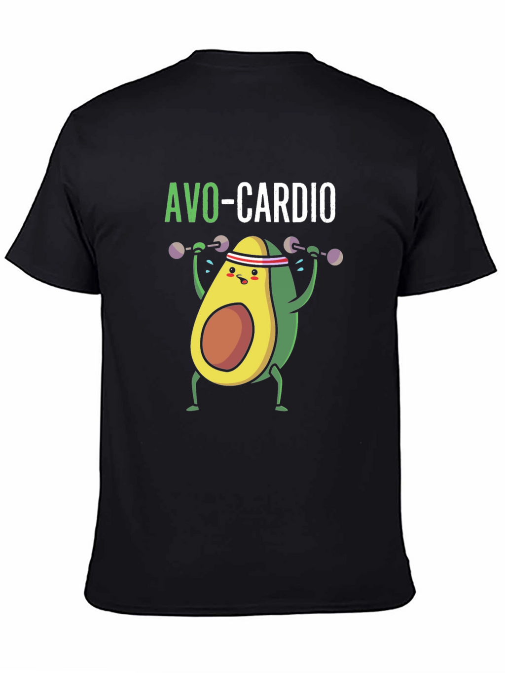 Avo-Cardio Black T-Shirt