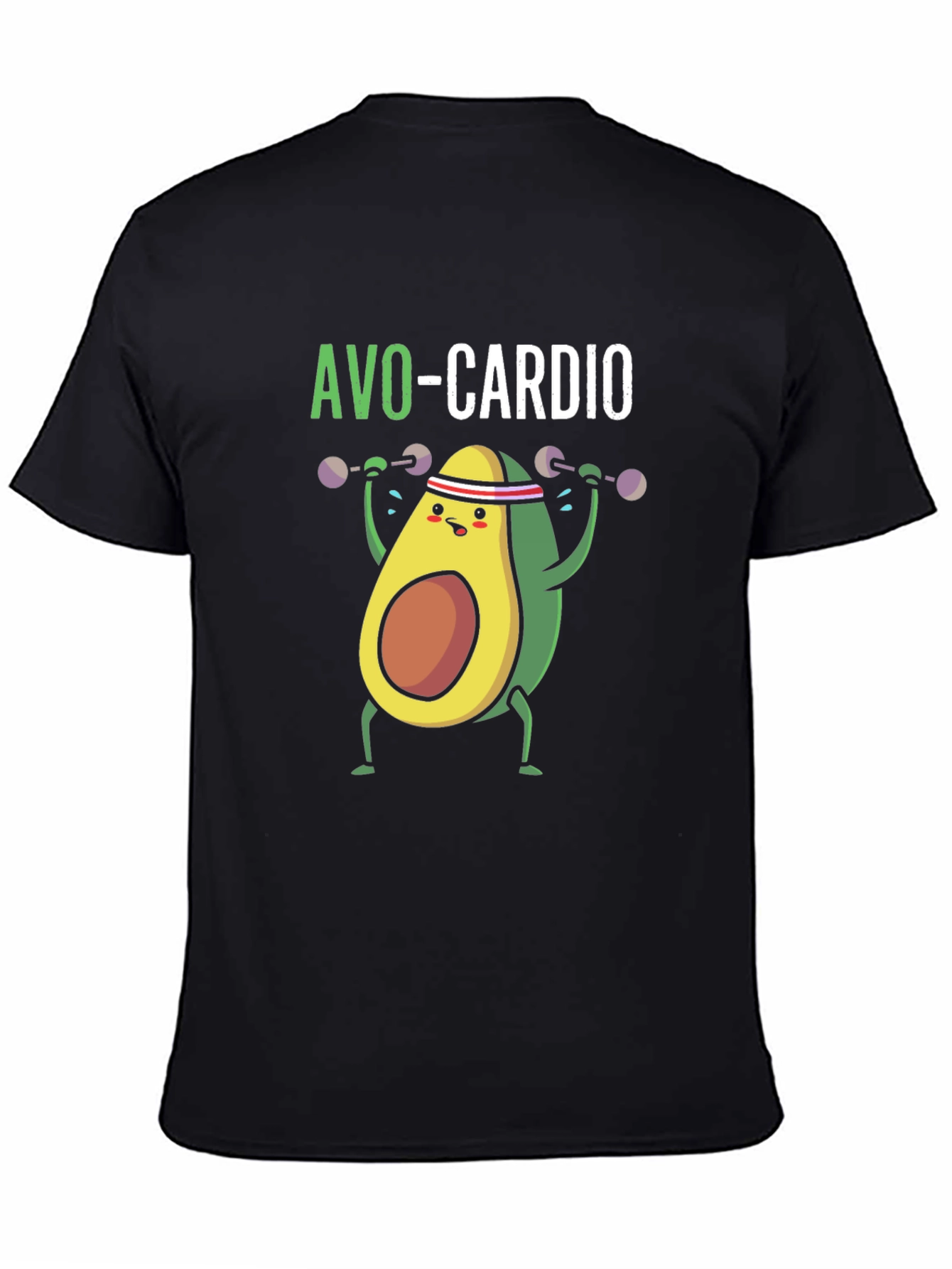 Avo-Cardio Black T-Shirt