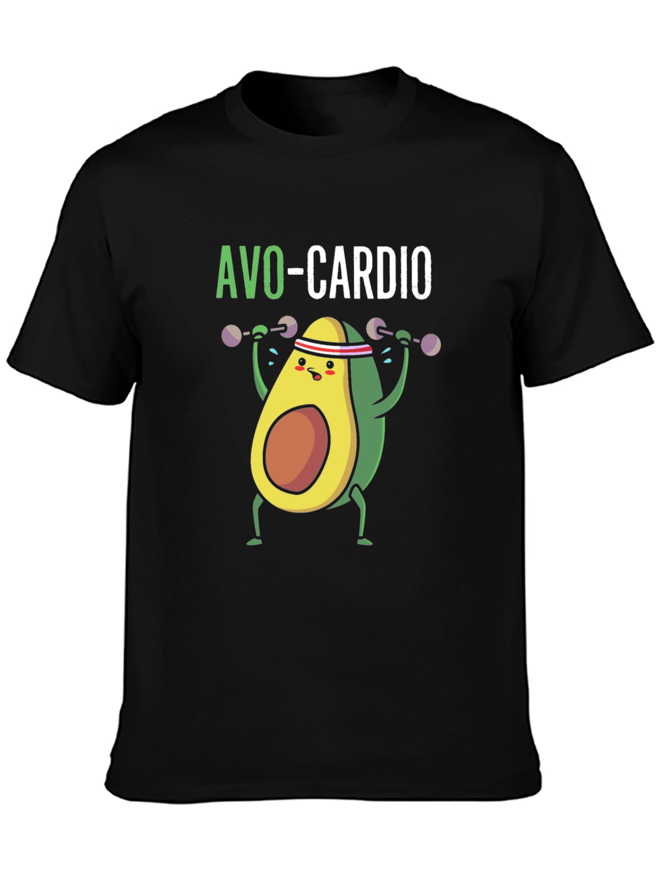 Avo-Cardio Black T-Shirt