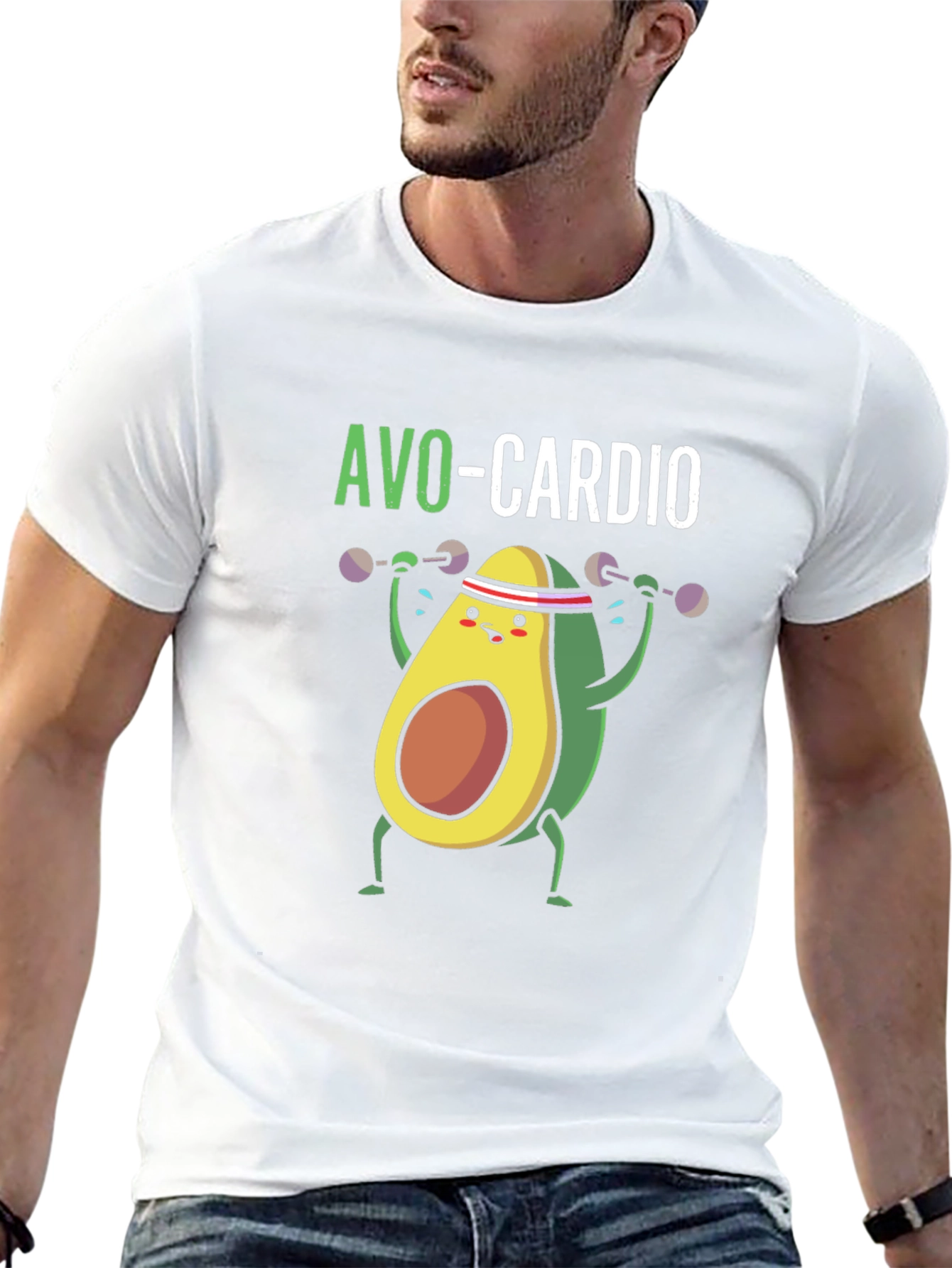 Avo-Cardio Black T-Shirt