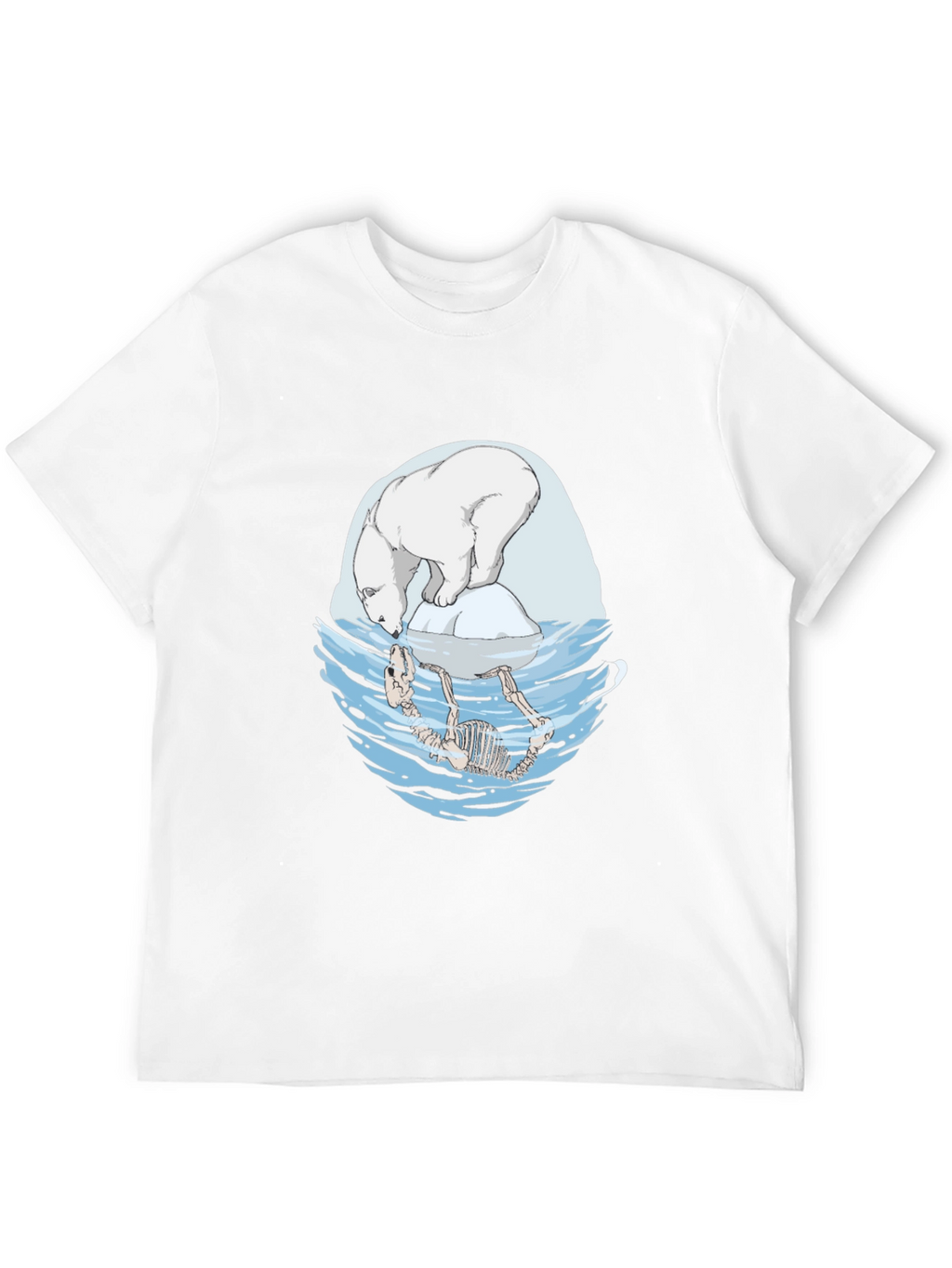 Polar Bear Climate Change Graphic Tee
