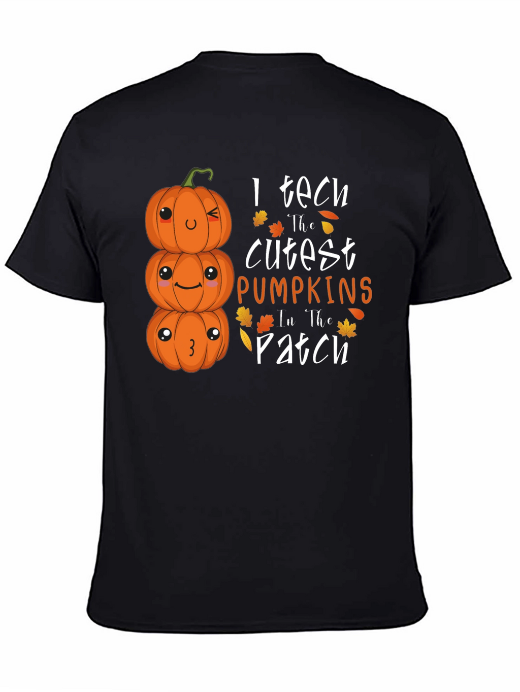 Cute Halloween Teacher Pumpkin T-Shirt