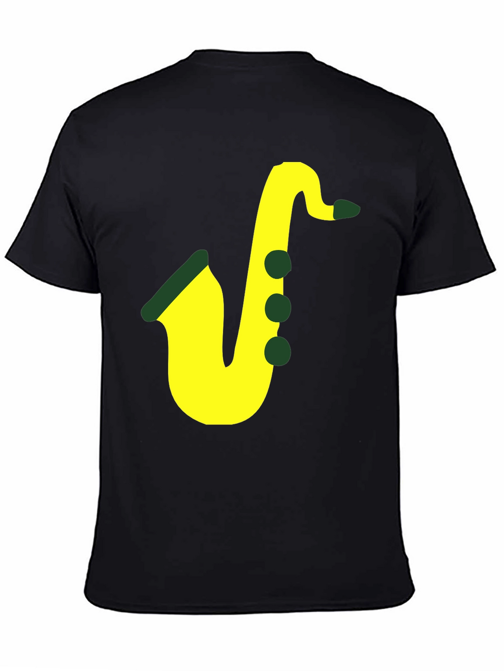 Saxophone Graphic Tee - Musical Style
