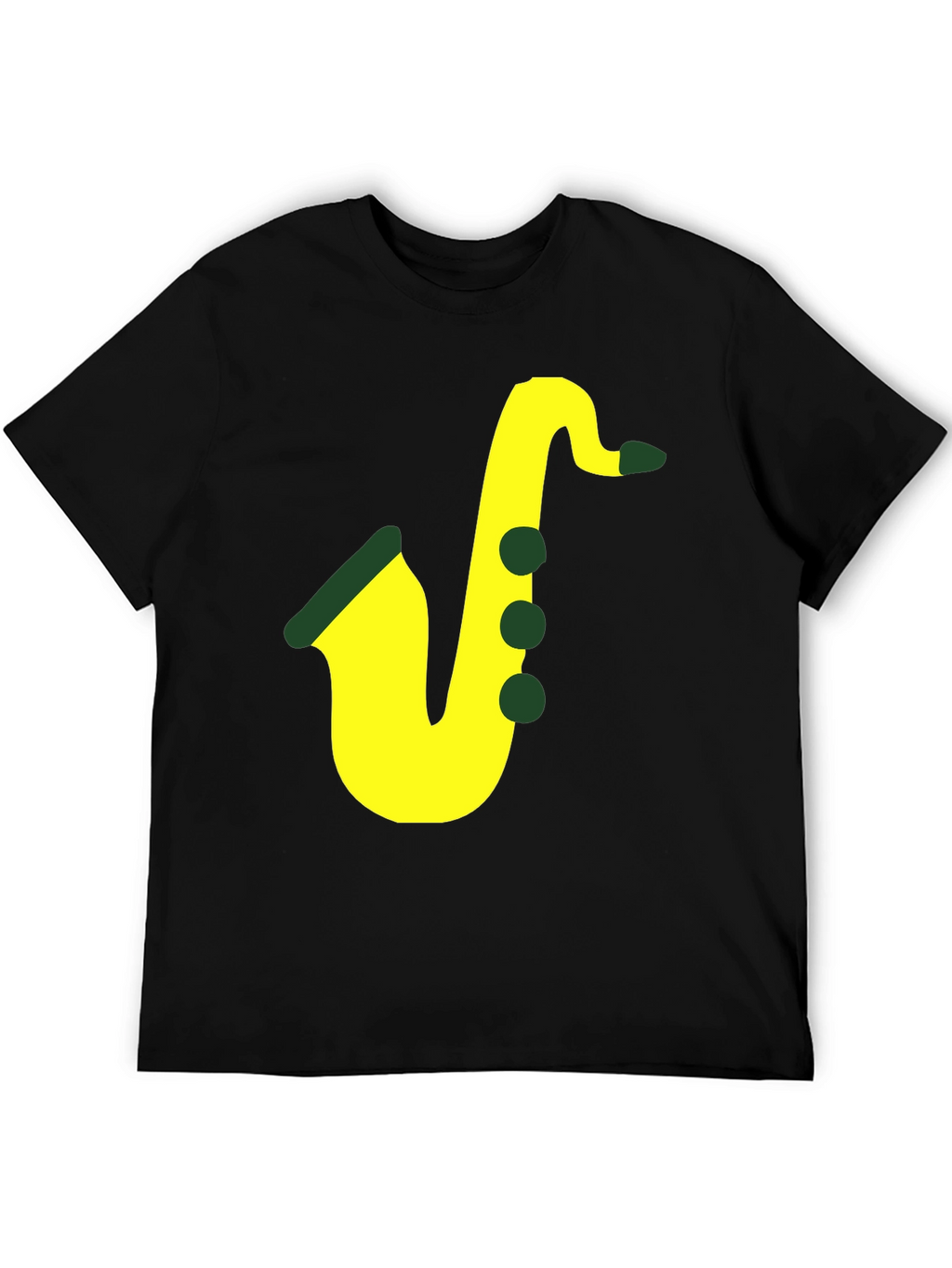 Saxophone Graphic Tee - Musical Style