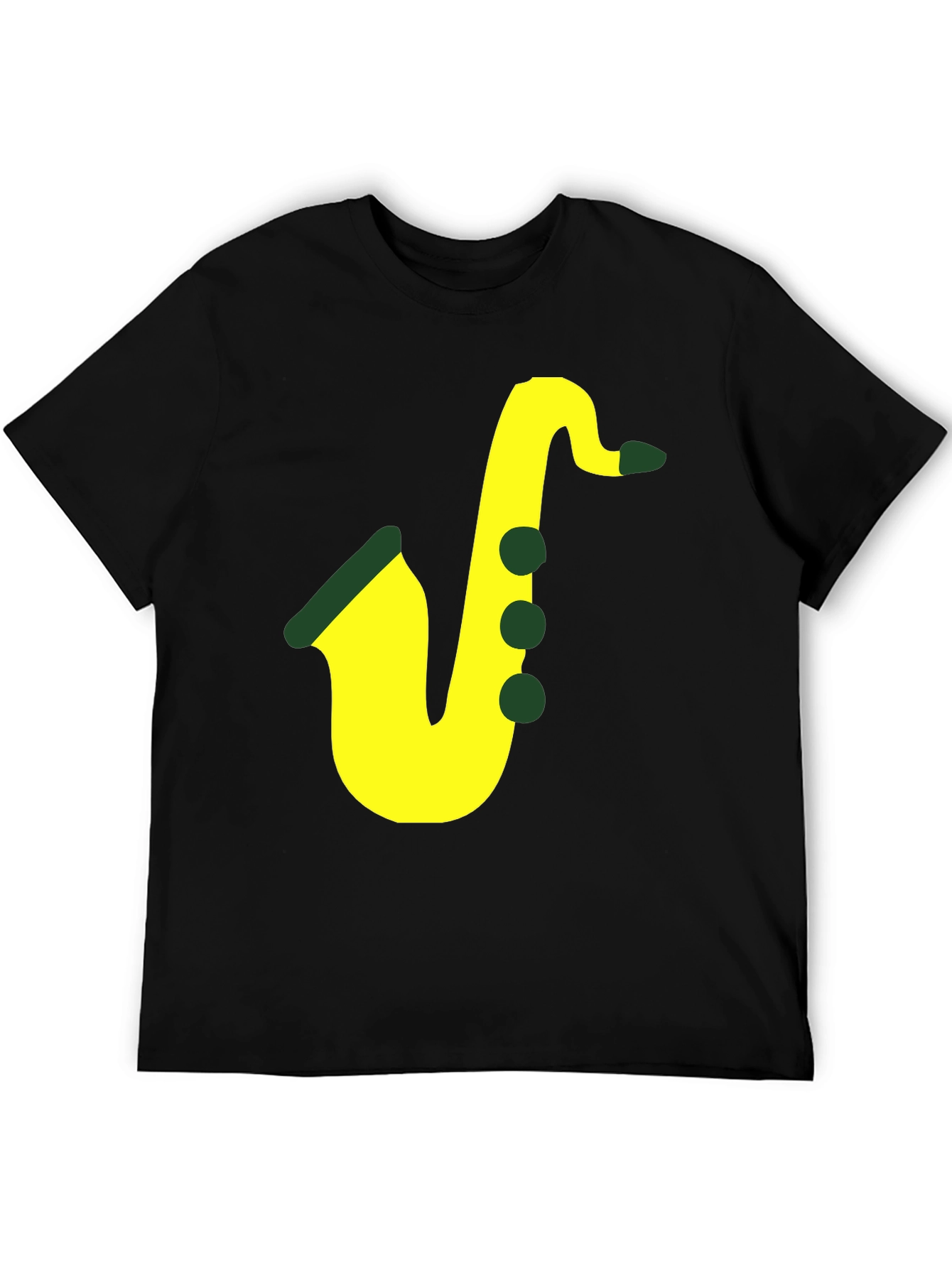 Saxophone Graphic Tee - Musical Style