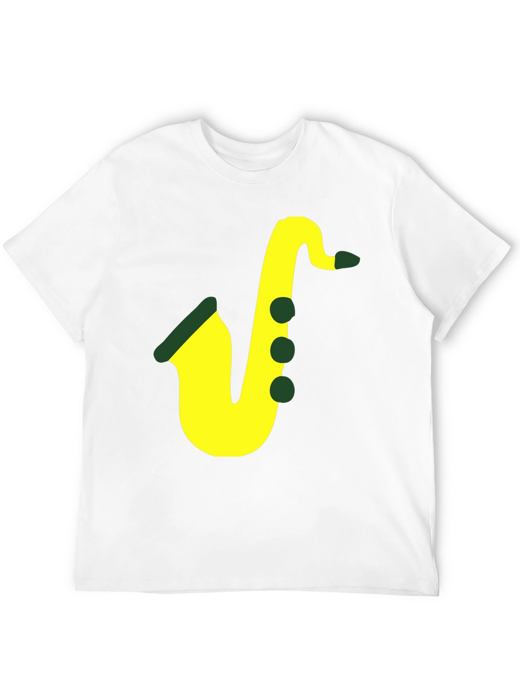 Saxophone Graphic Tee - Musical Style