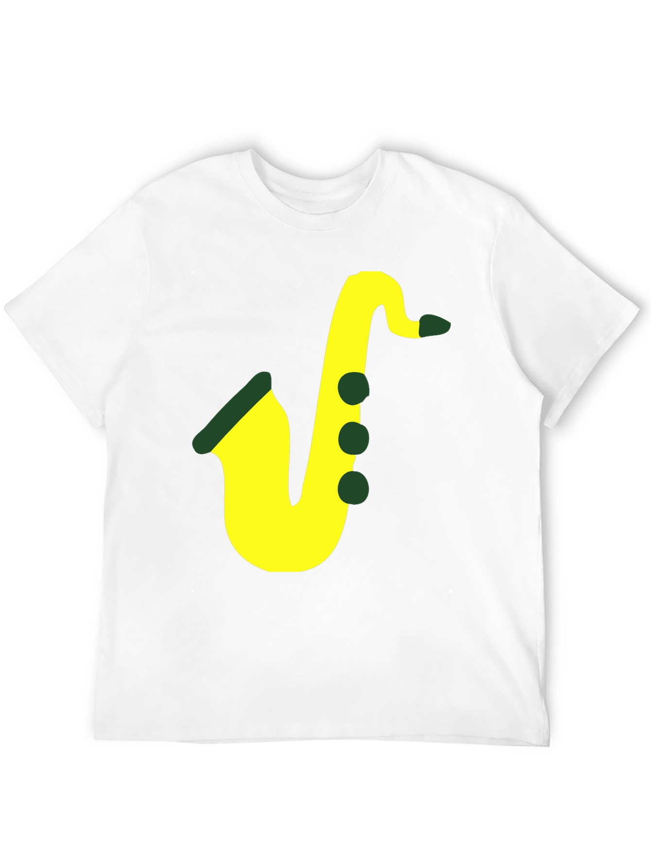 Saxophone Graphic Tee - Musical Style