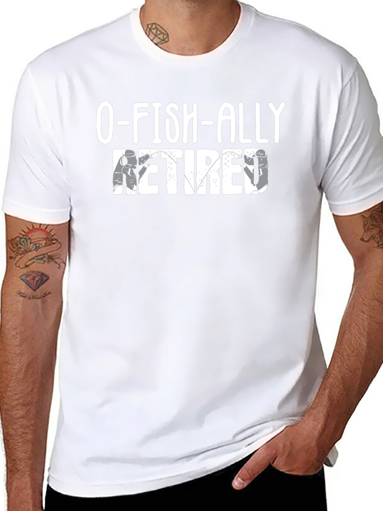 O-FISH-ALLY Retired Graphic T-Shirt