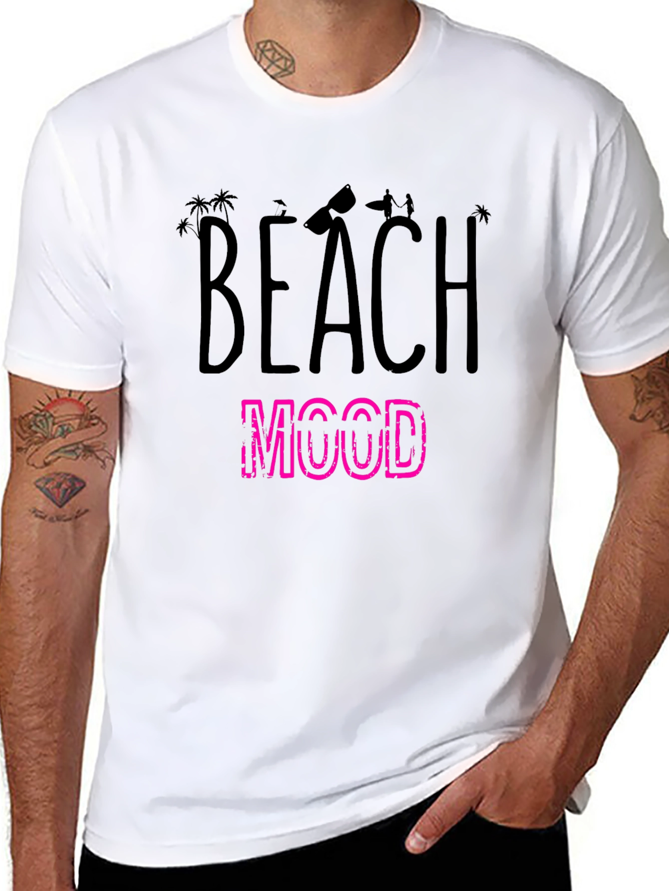 Beach Mood Graphic T-Shirt