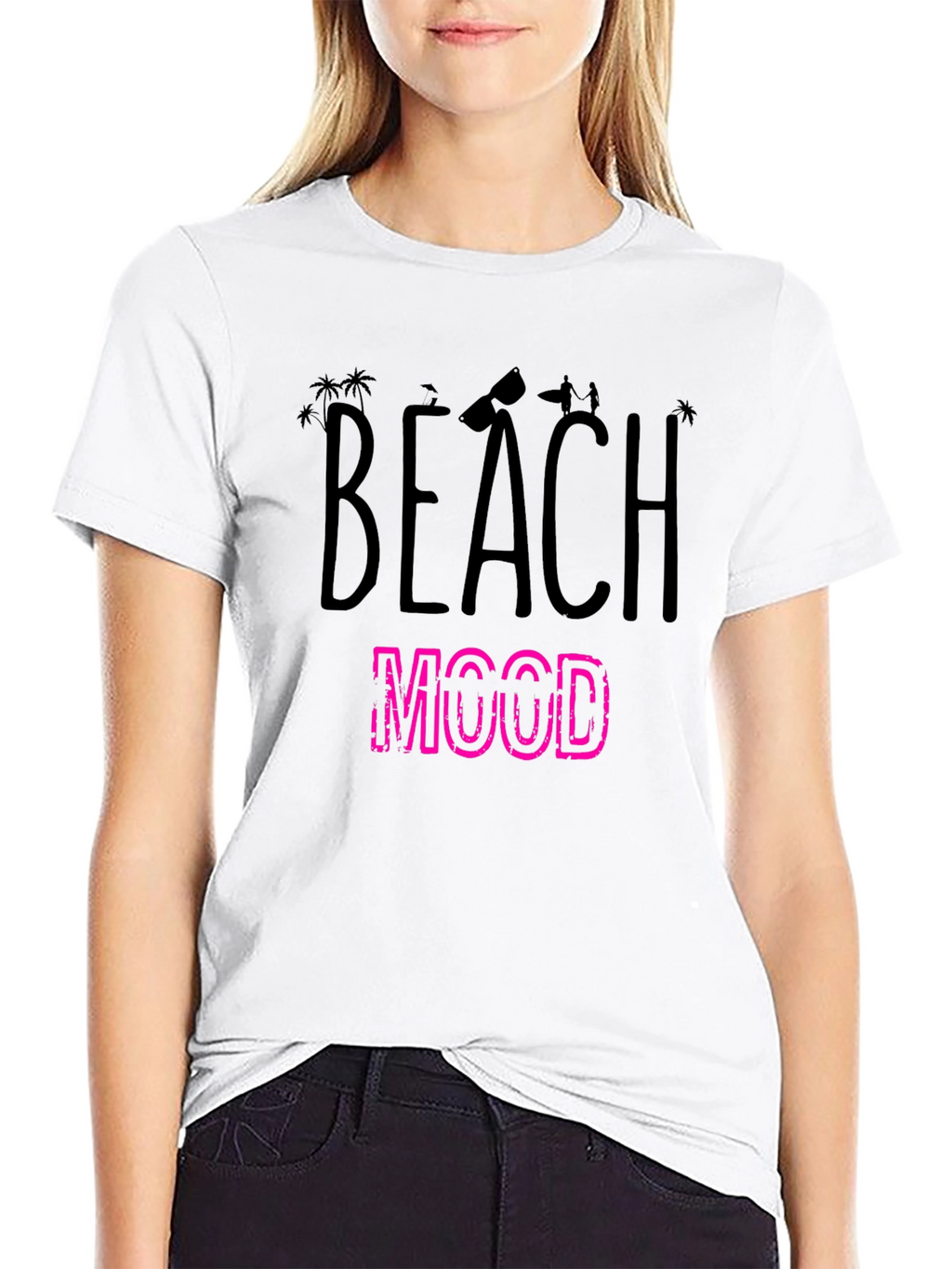Beach Mood Graphic T-Shirt