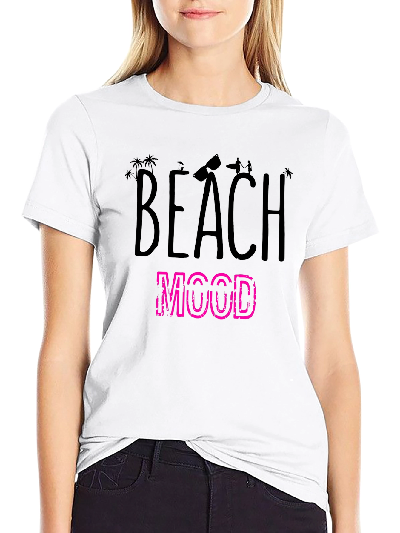 Beach Mood Graphic T-Shirt