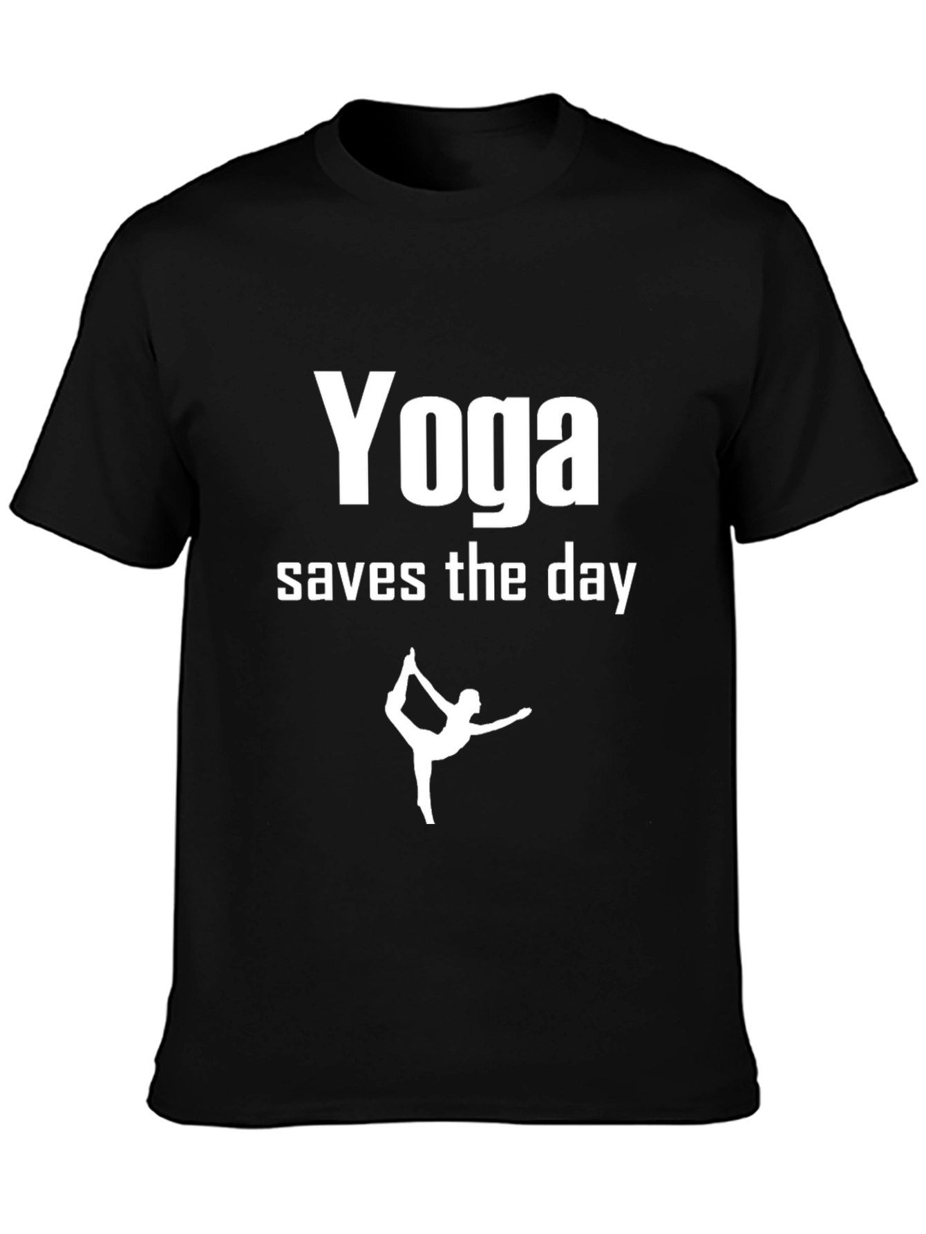 Yoga Saves the Day Graphic Tee