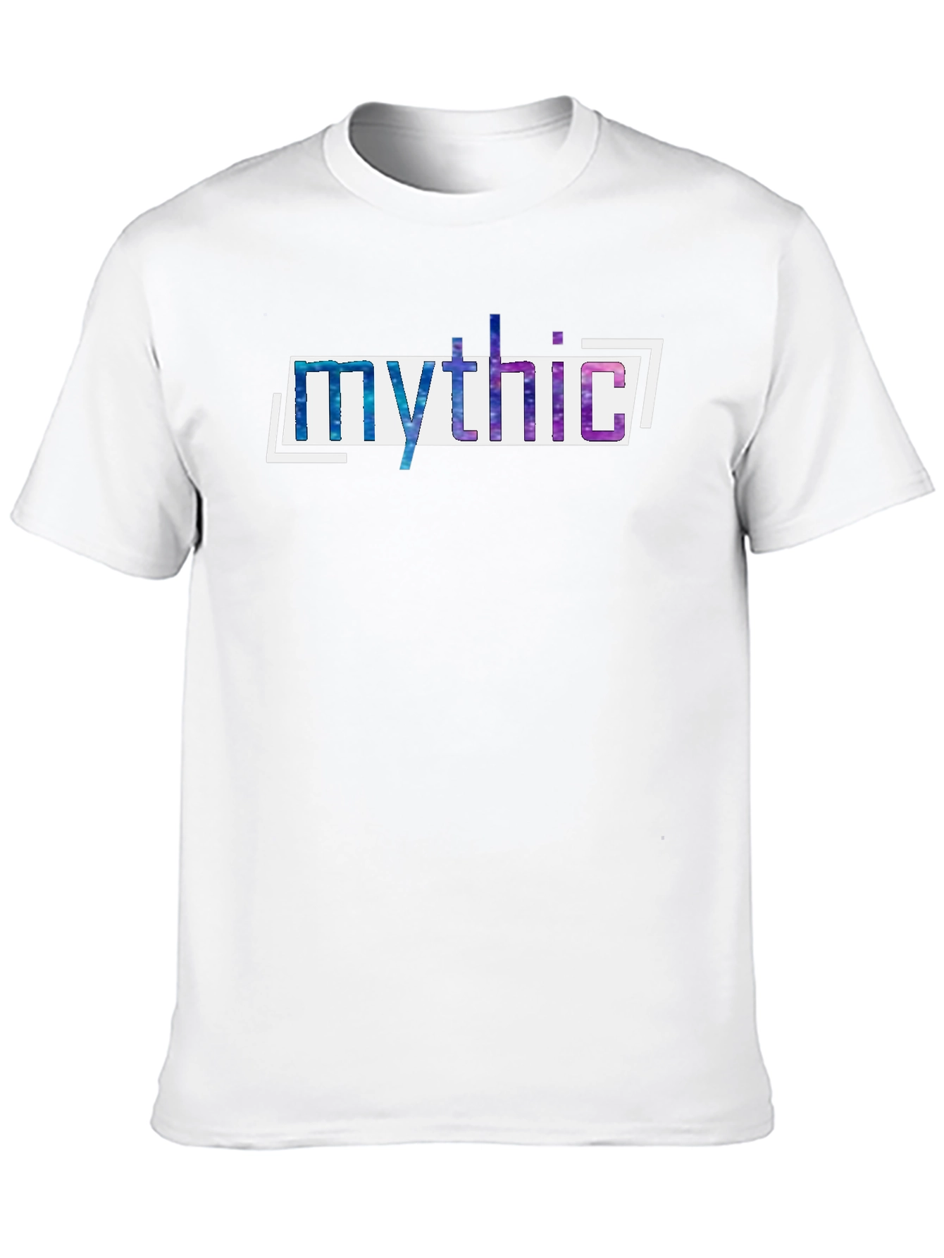 Mythic Galaxy Print Black T-Shirt
