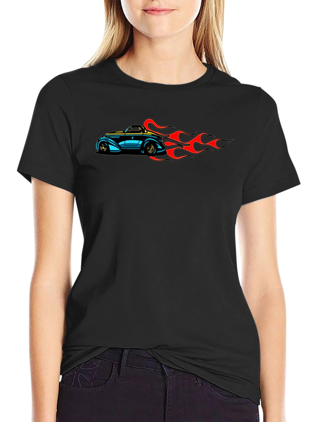 Hot Rod Car Graphic T-Shirt