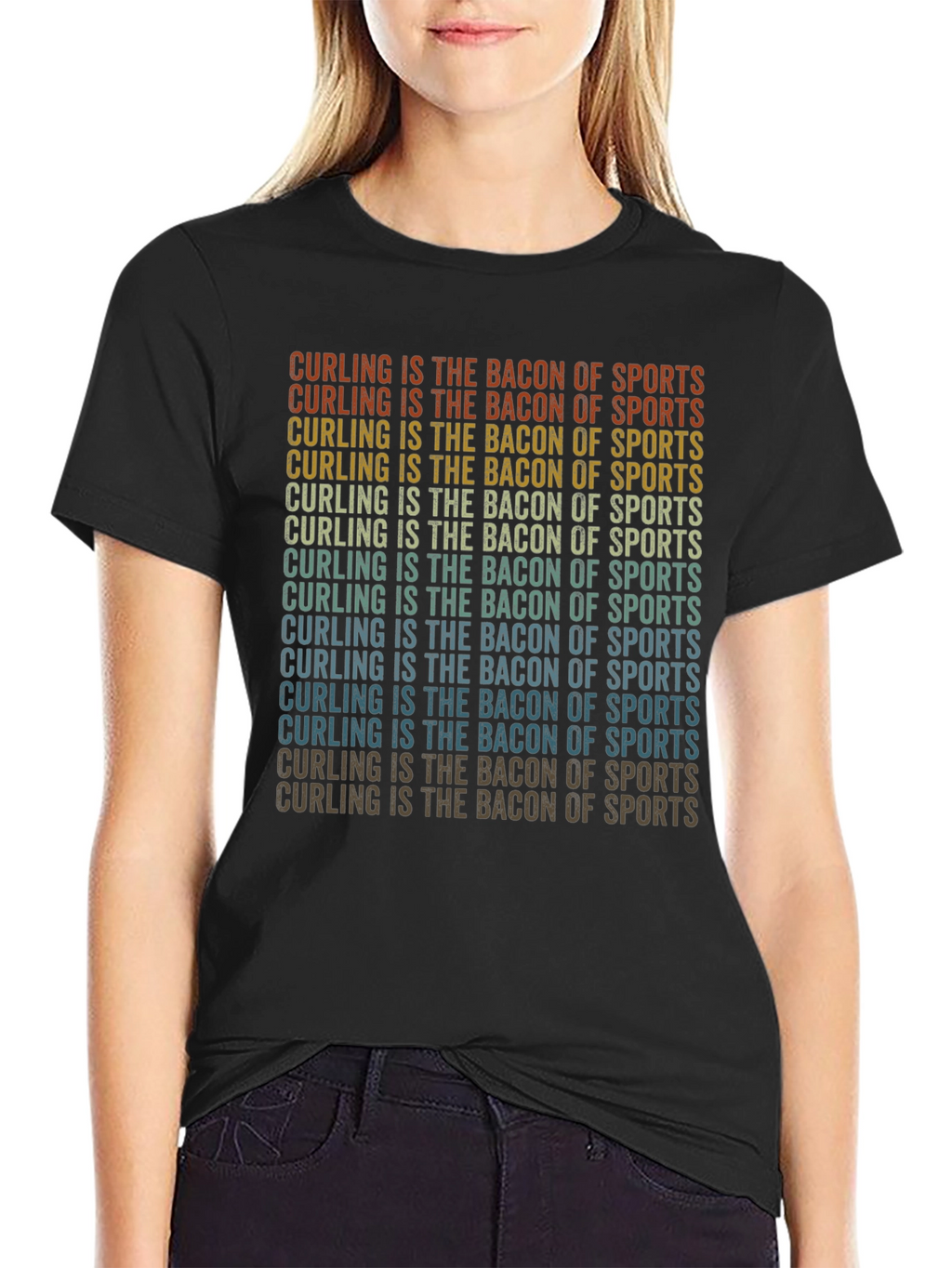 Curling is the Bacon of Sports T-Shirt