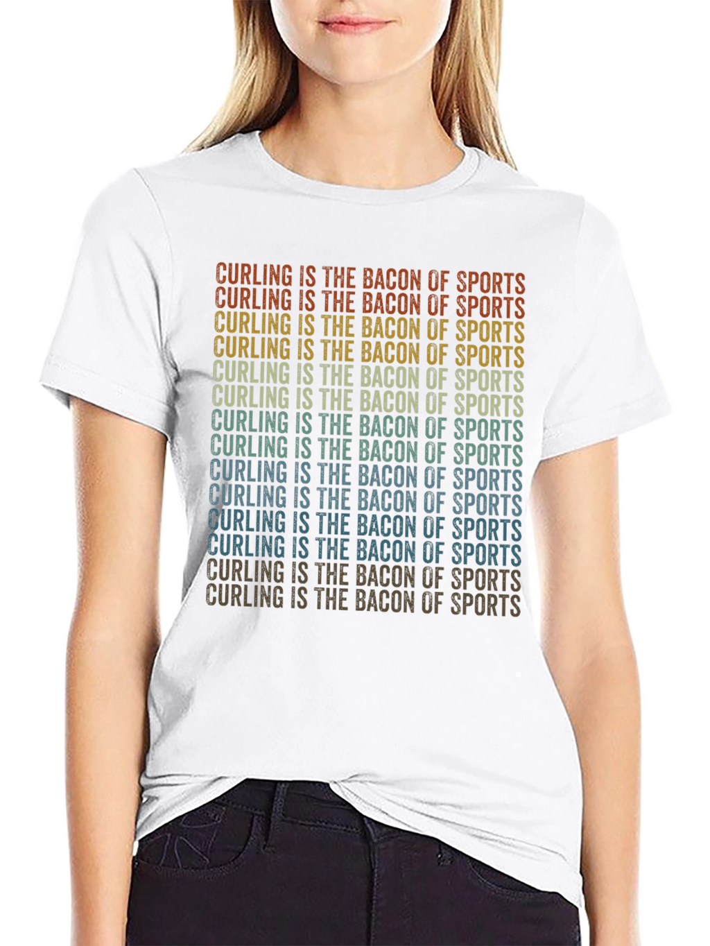 Curling is the Bacon of Sports T-Shirt