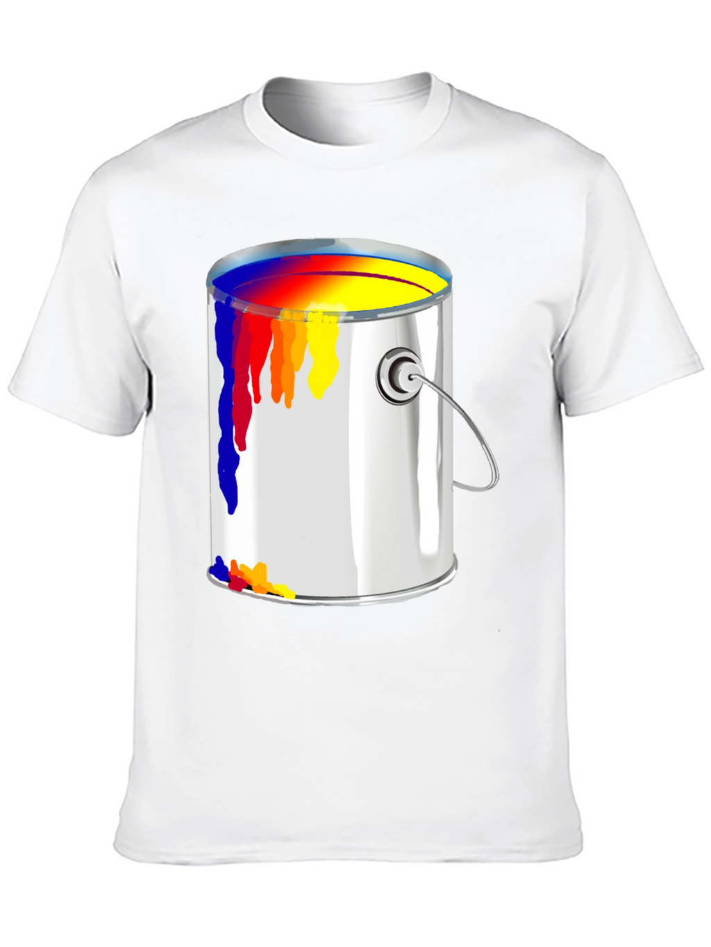 Paint Can T-Shirt - Artistic Design