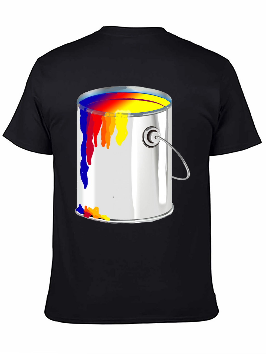 Paint Can T-Shirt - Artistic Design
