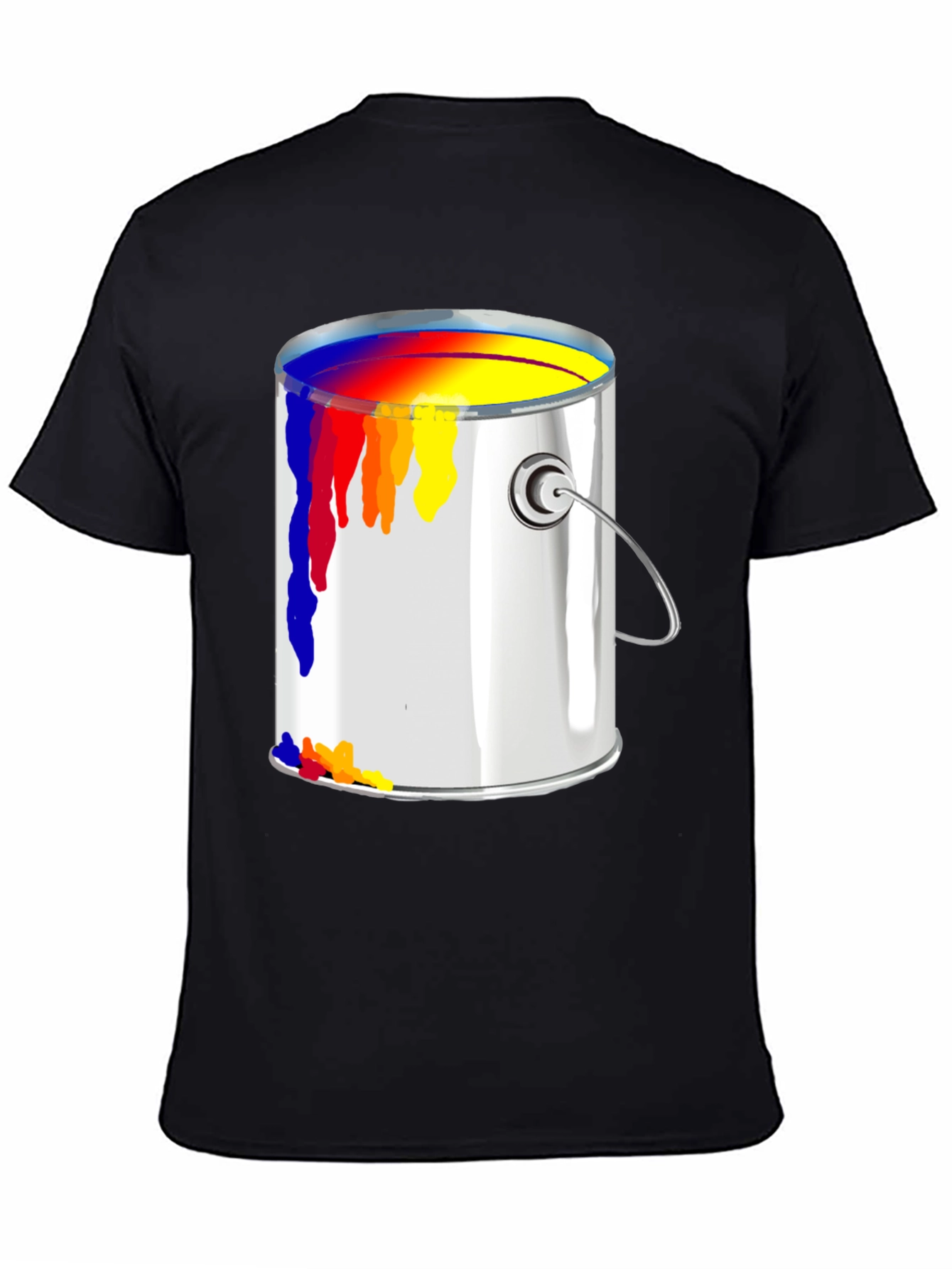 Paint Can T-Shirt - Artistic Design