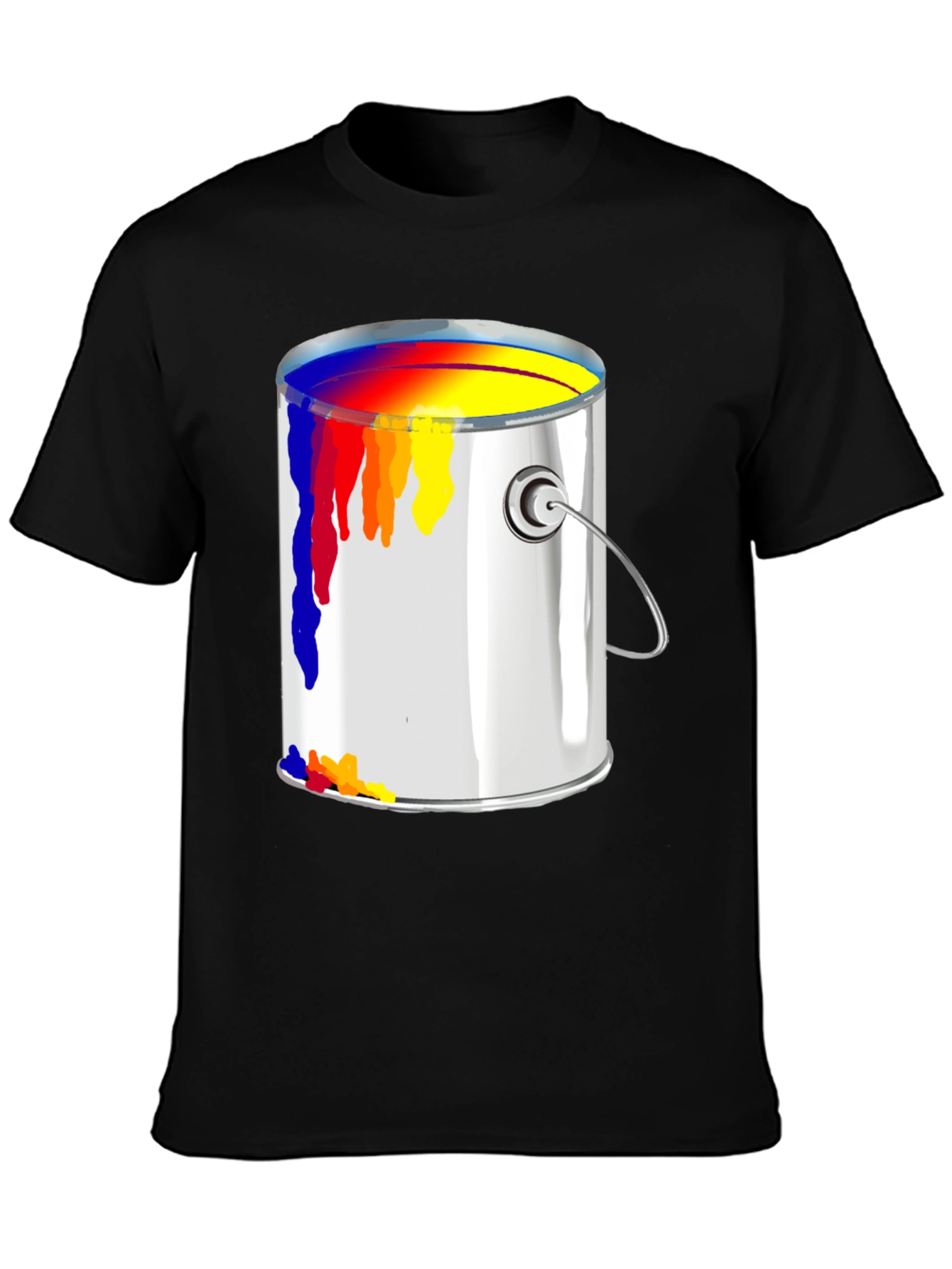 Paint Can T-Shirt - Artistic Design
