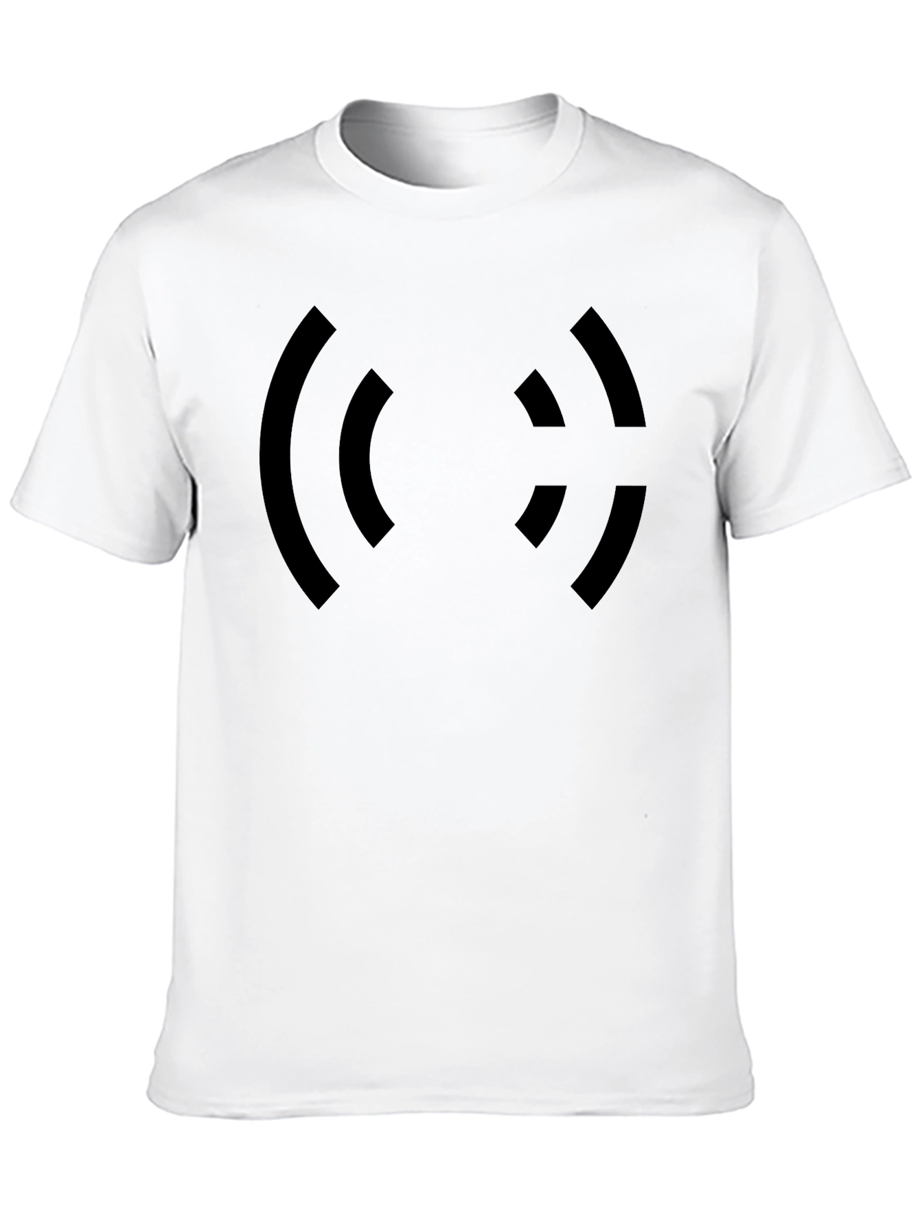 Abstract Graphic Black T-Shirt - Modern Casual Wear