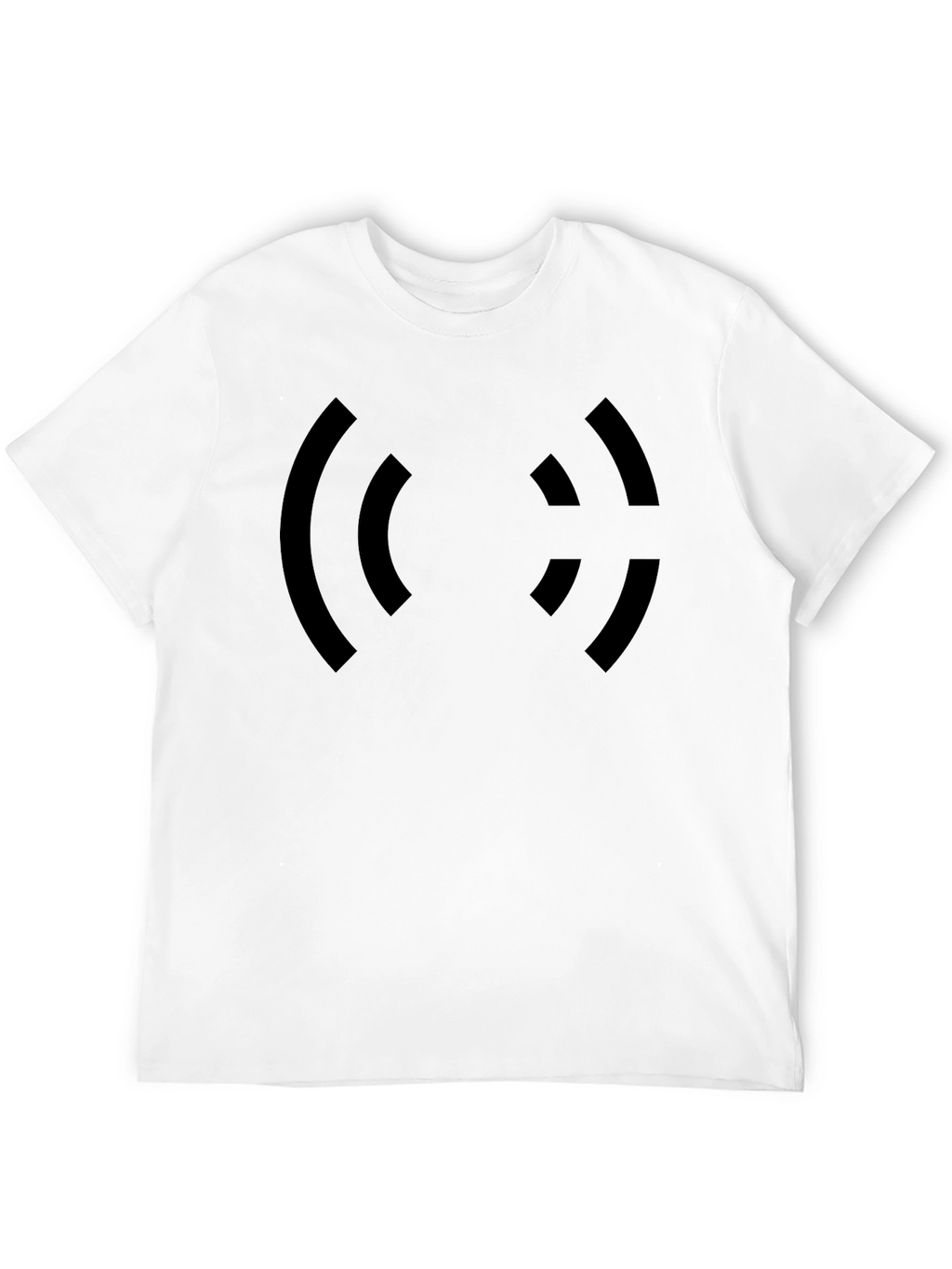 Abstract Graphic Black T-Shirt - Modern Casual Wear