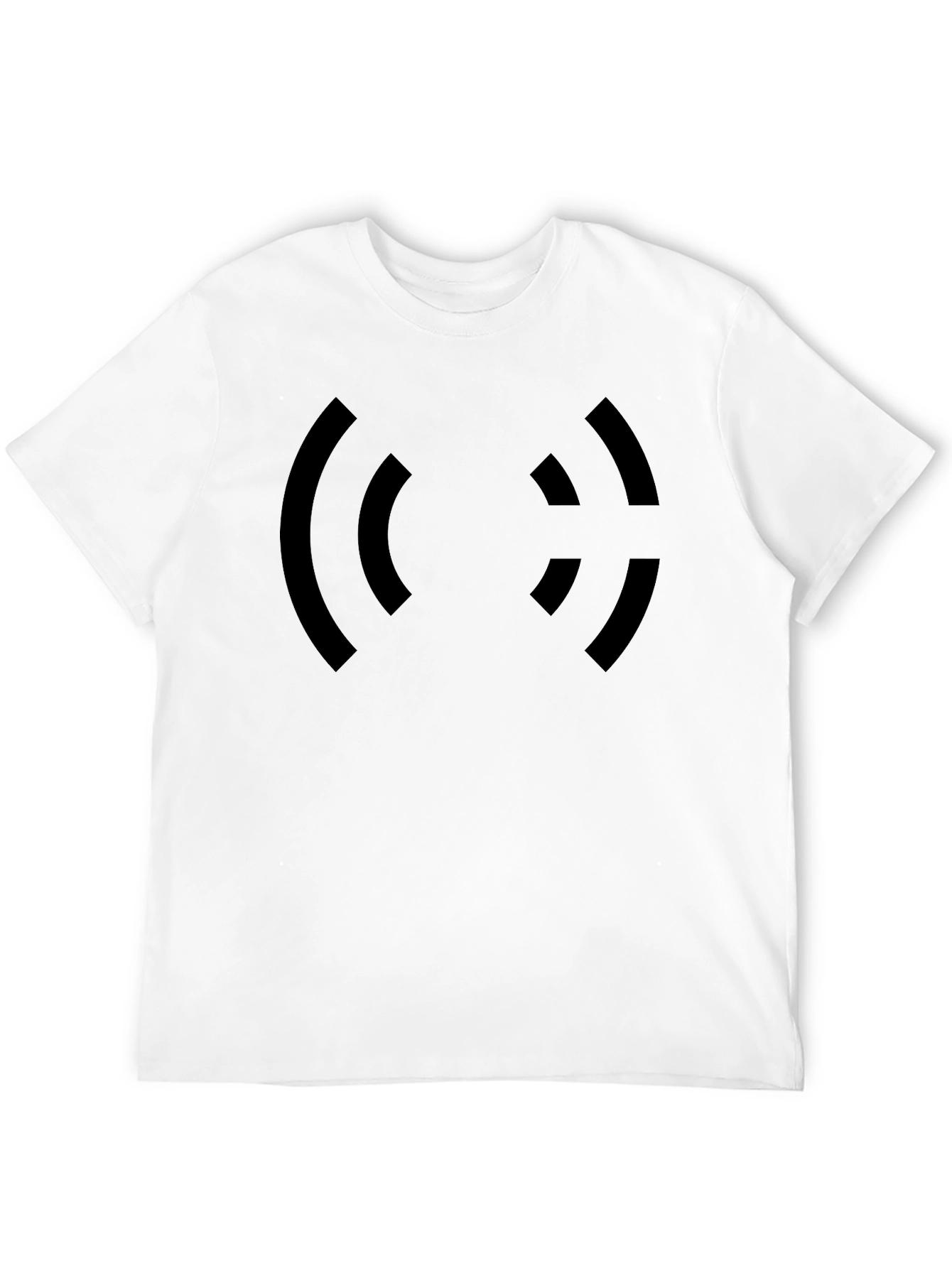 Abstract Graphic Black T-Shirt - Modern Casual Wear