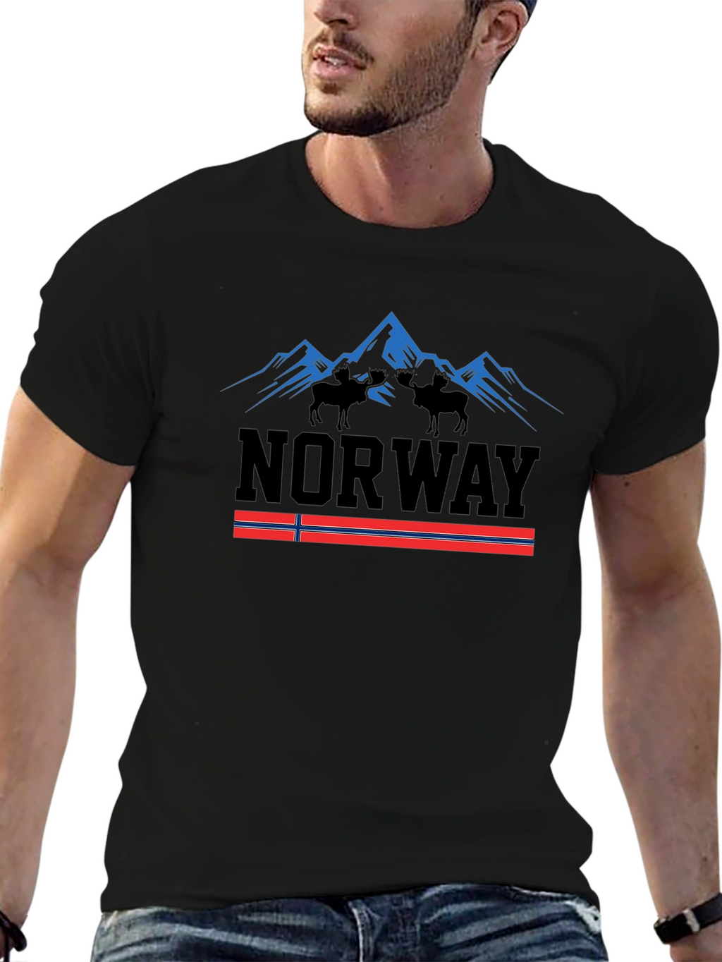 Norway Graphic Tee - Moose Mountain Design
