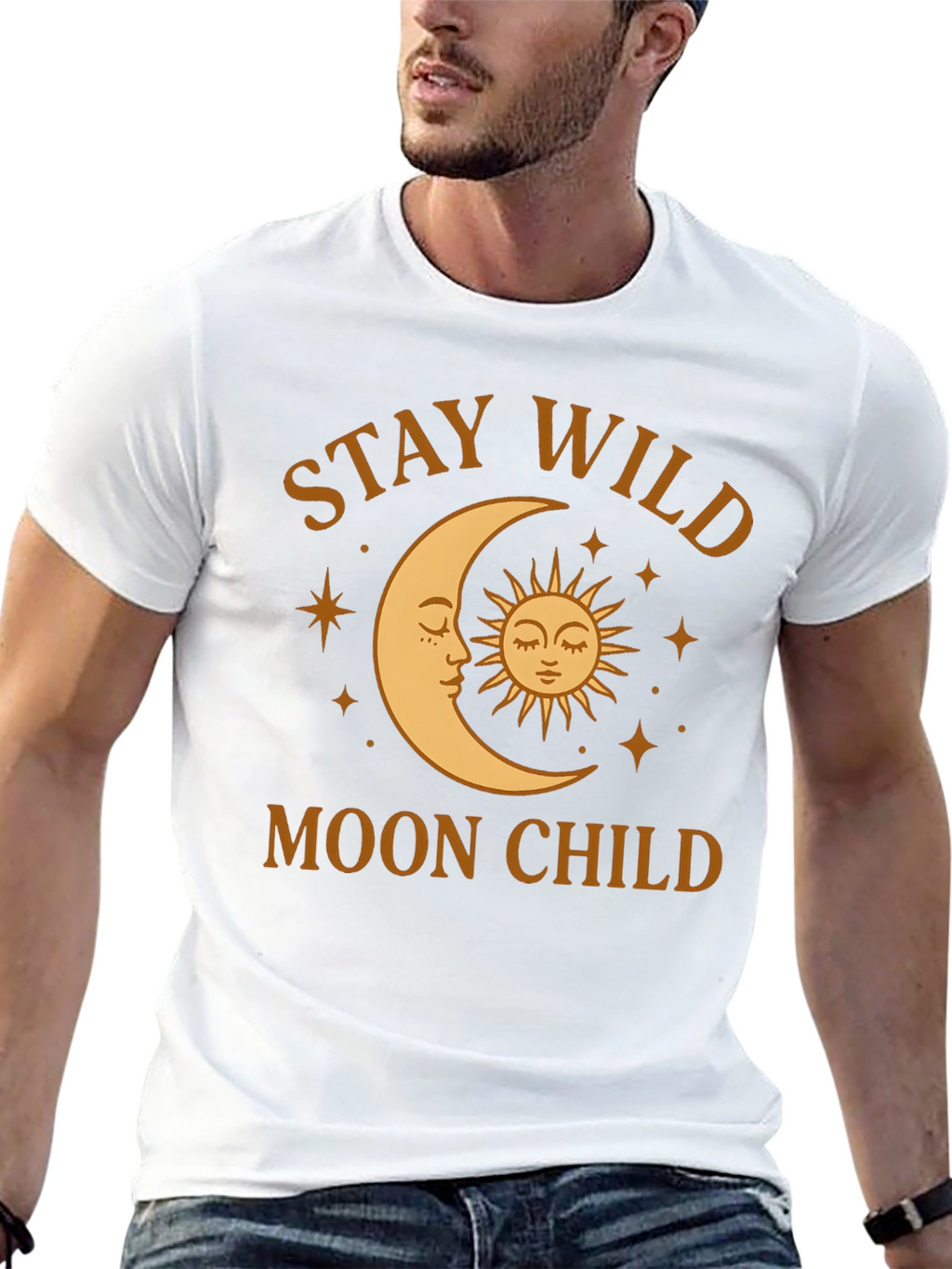 Stay Wild Moon Child Graphic T-Shirt