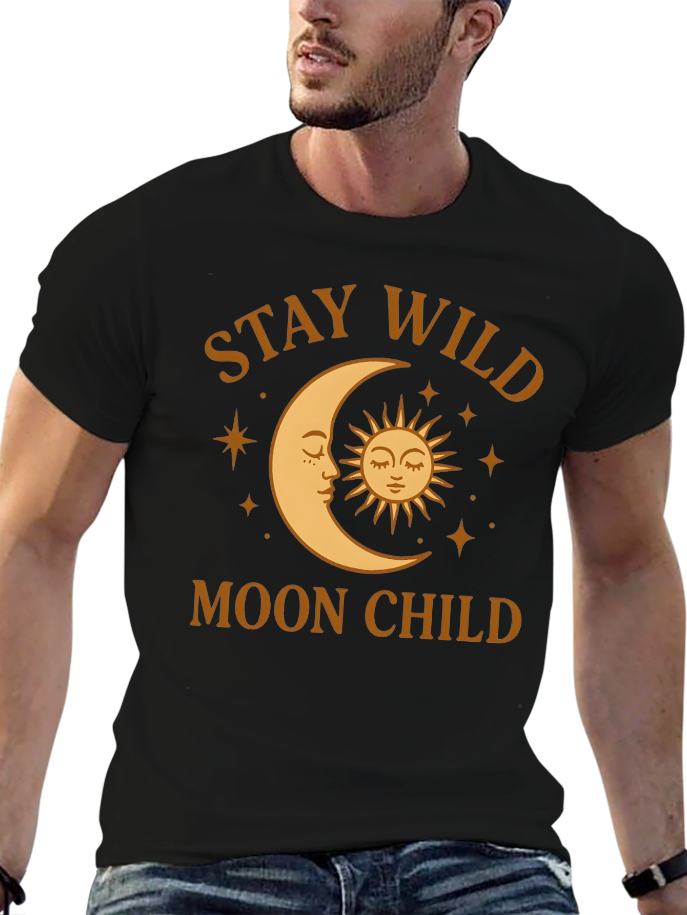 Stay Wild Moon Child Graphic T-Shirt
