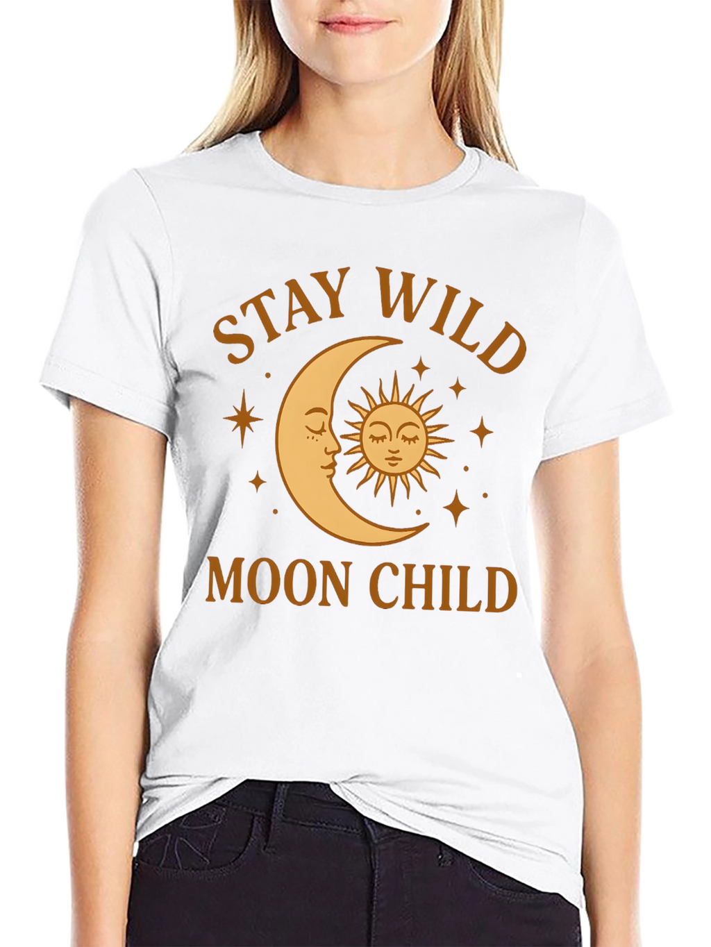 Stay Wild Moon Child Graphic T-Shirt