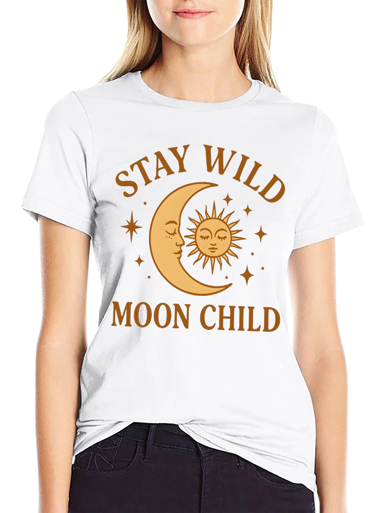 Stay Wild Moon Child Graphic T-Shirt