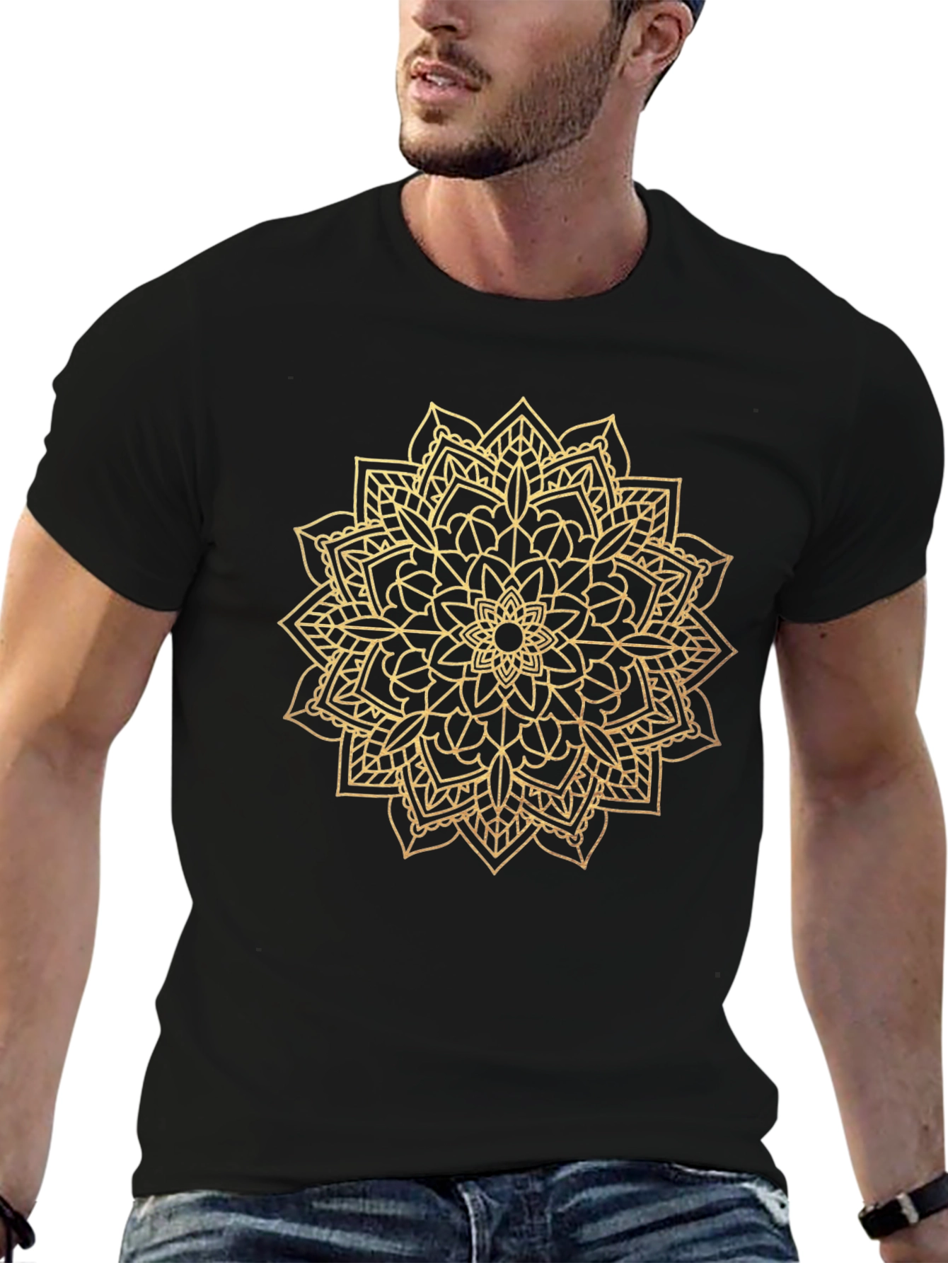 Mandala Graphic Tee - Stylish Comfort