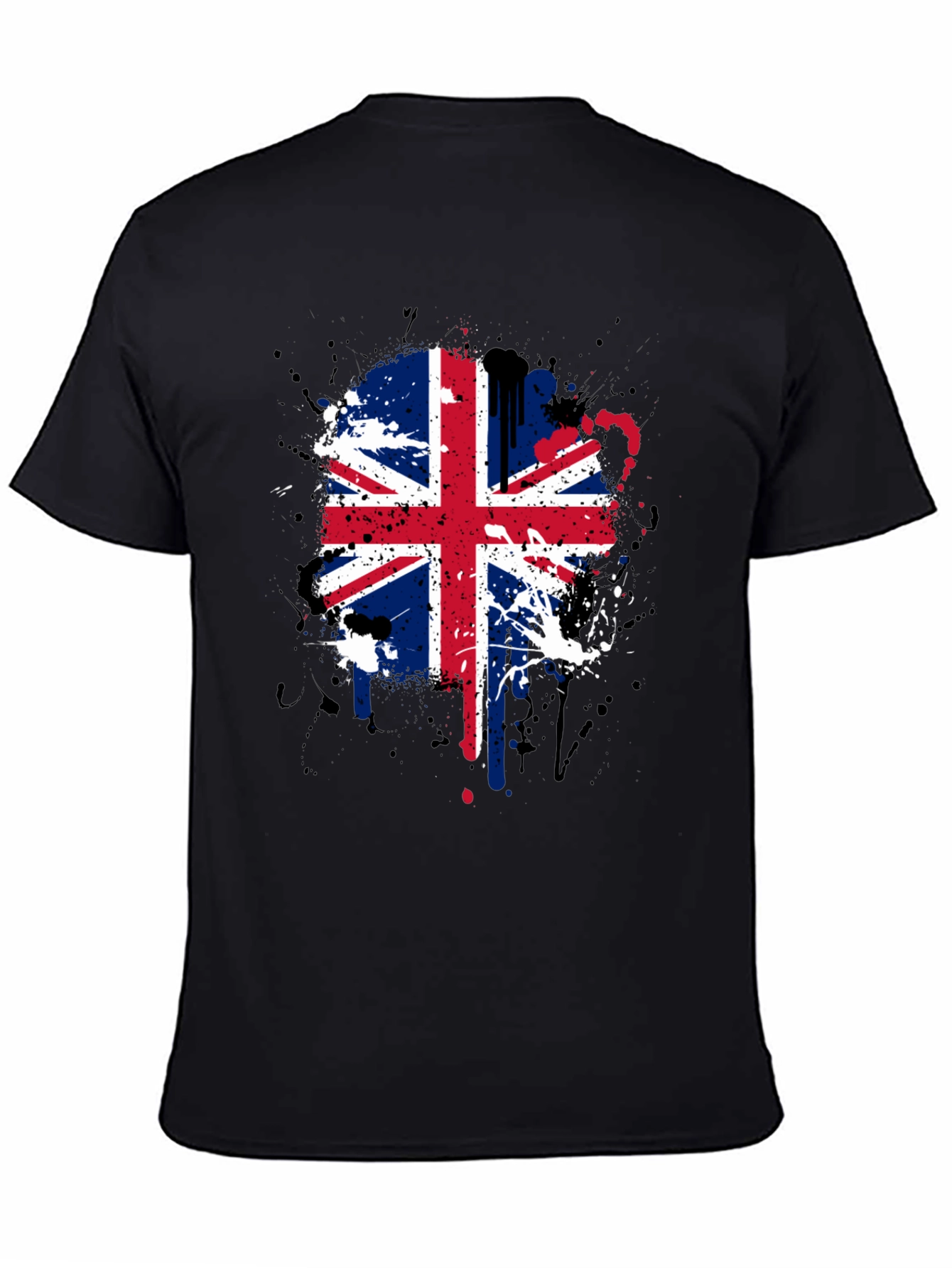 Union Jack Splatter Tee - Cool UK Flag Graphic T-Shirt