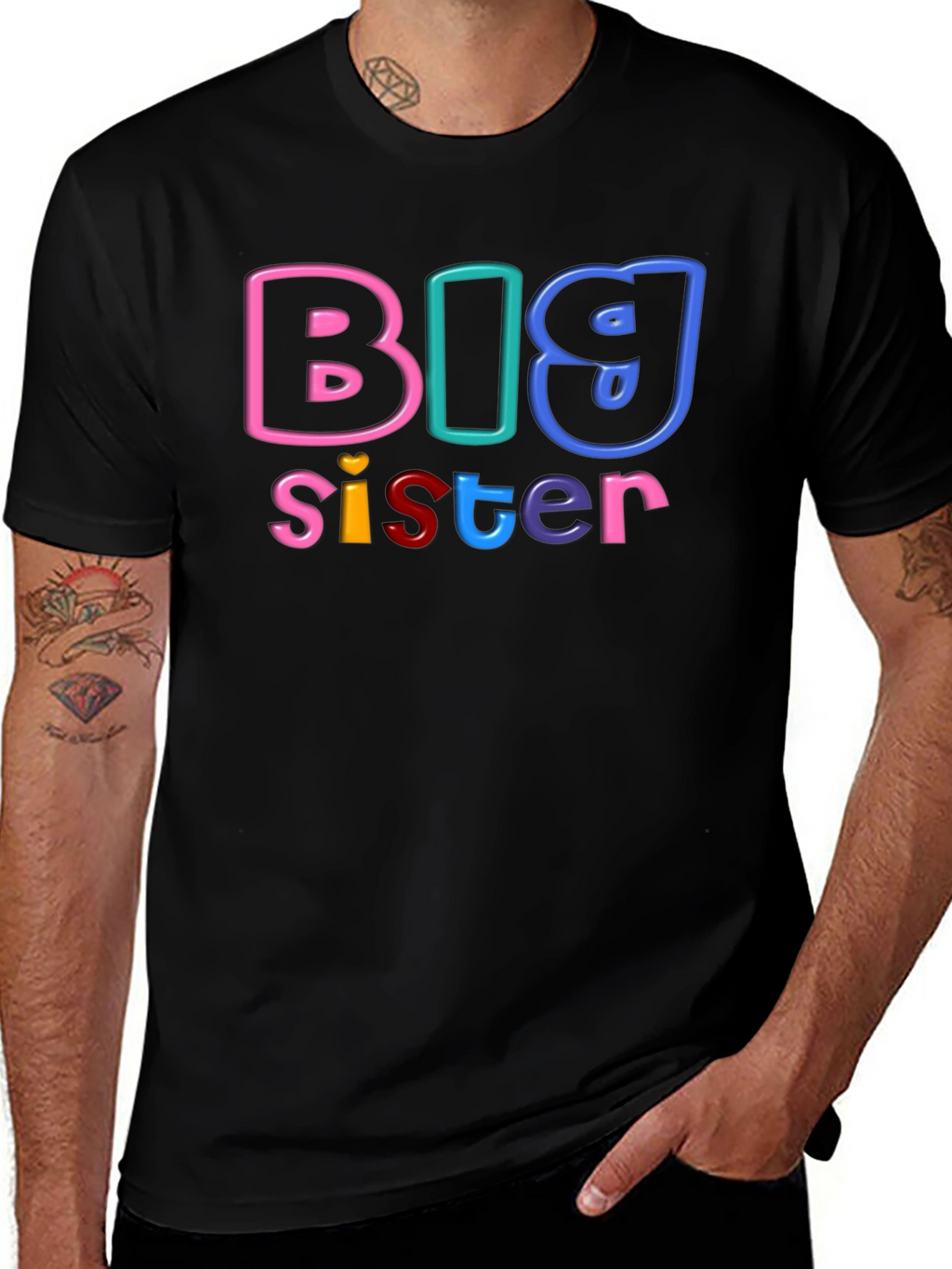 Big Sister Graphic T-Shirt