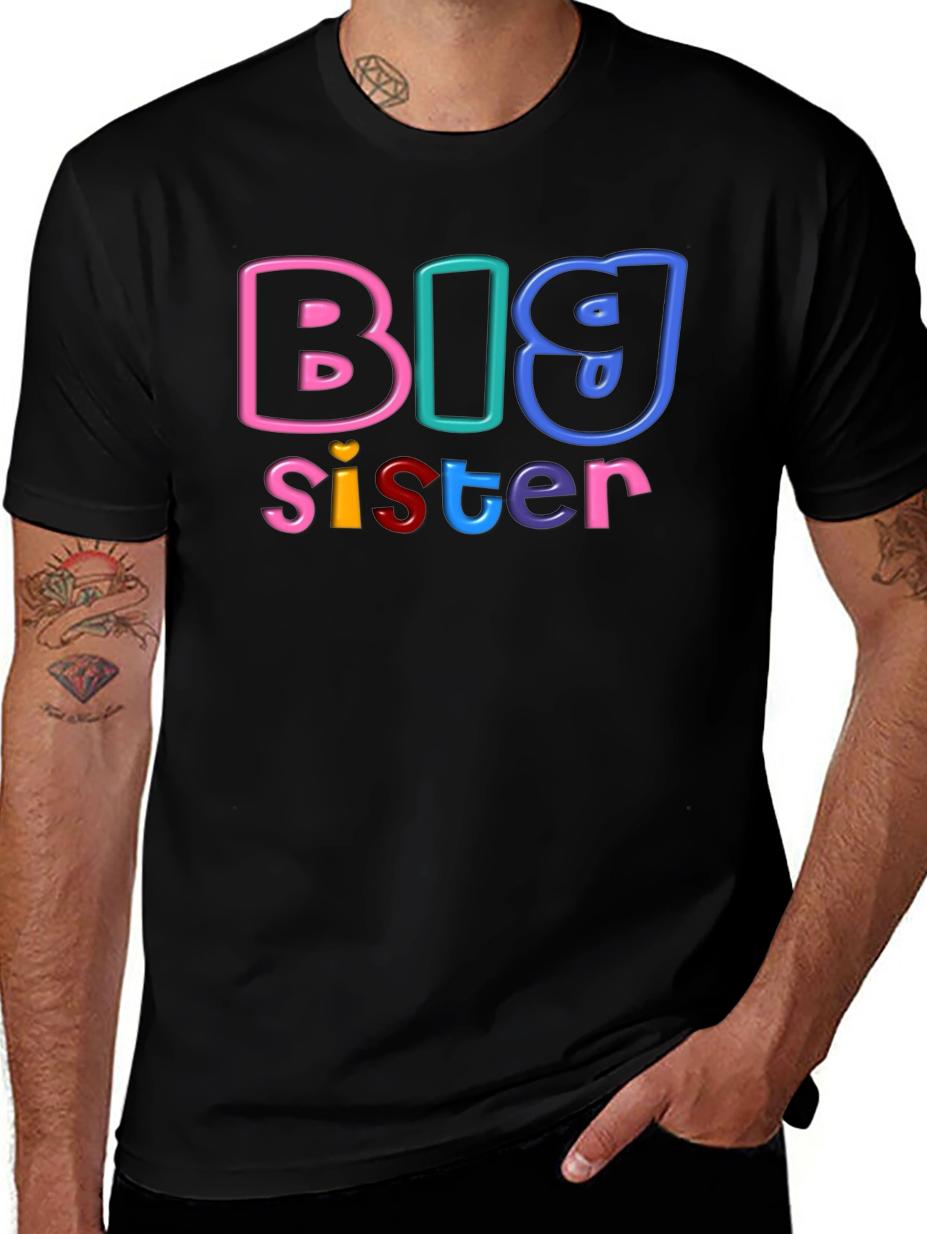 Big Sister Graphic T-Shirt