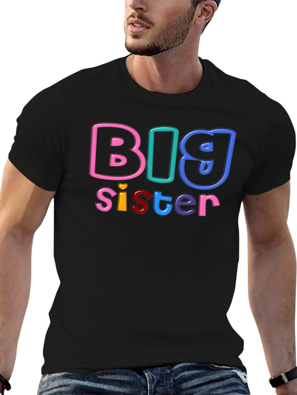 Big Sister Graphic T-Shirt