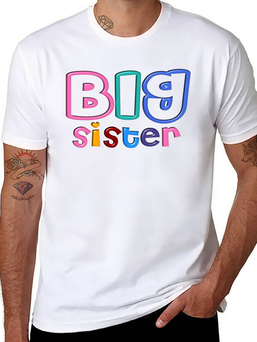 Big Sister Graphic T-Shirt