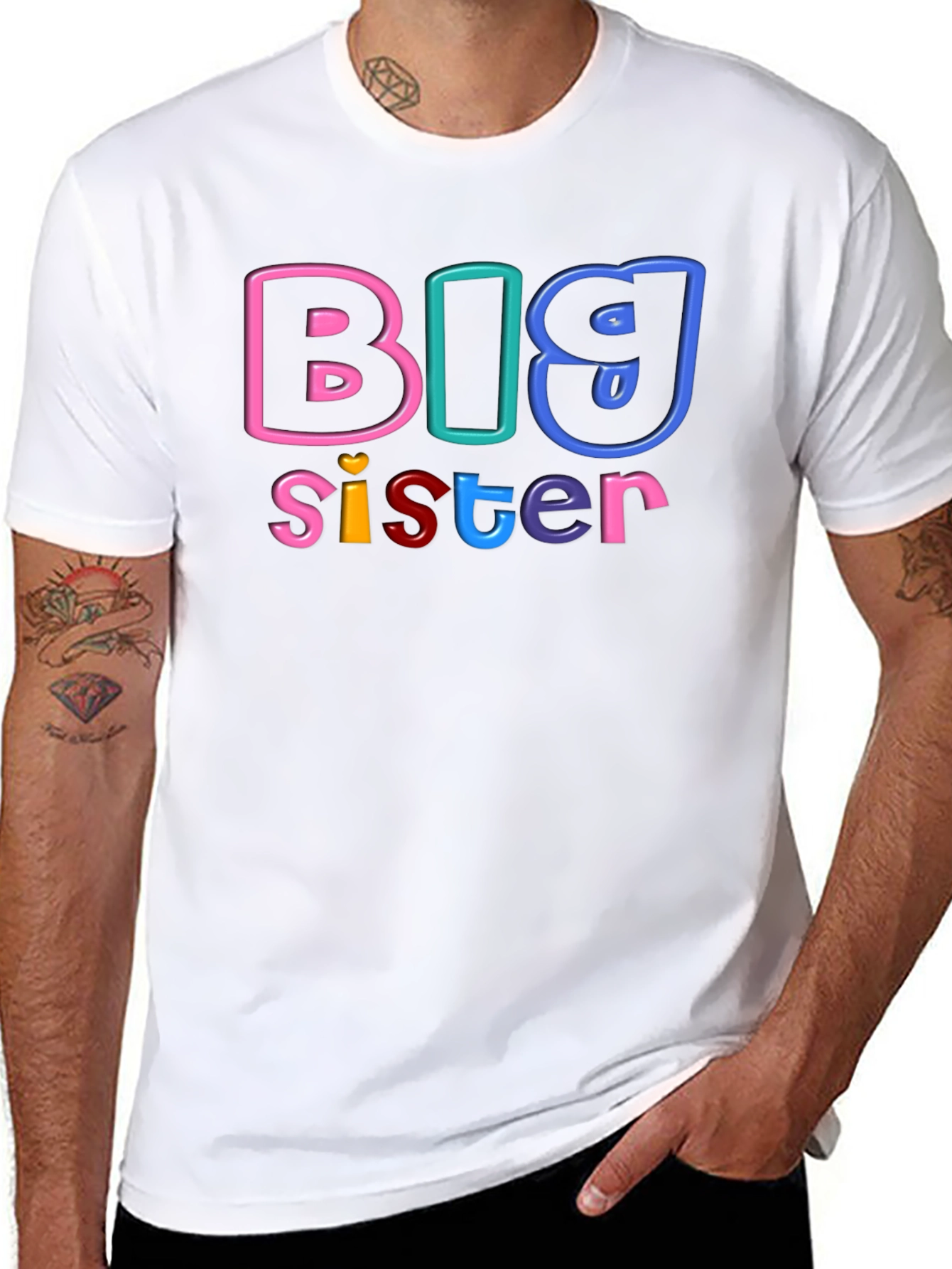 Big Sister Graphic T-Shirt