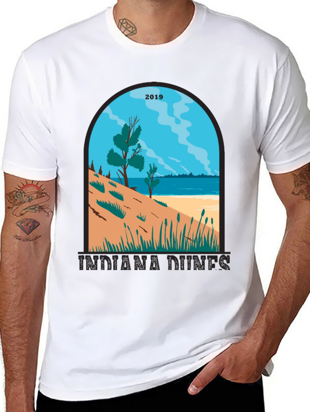 Indiana Dunes 2019 Graphic T-Shirt