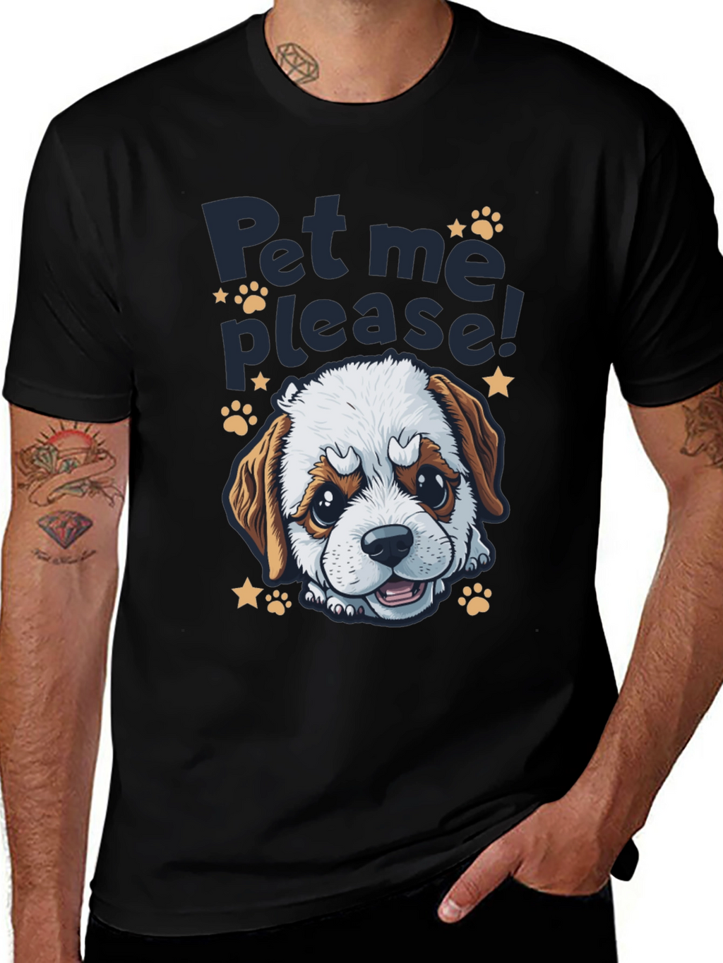 Pet Me Please Puppy T-Shirt