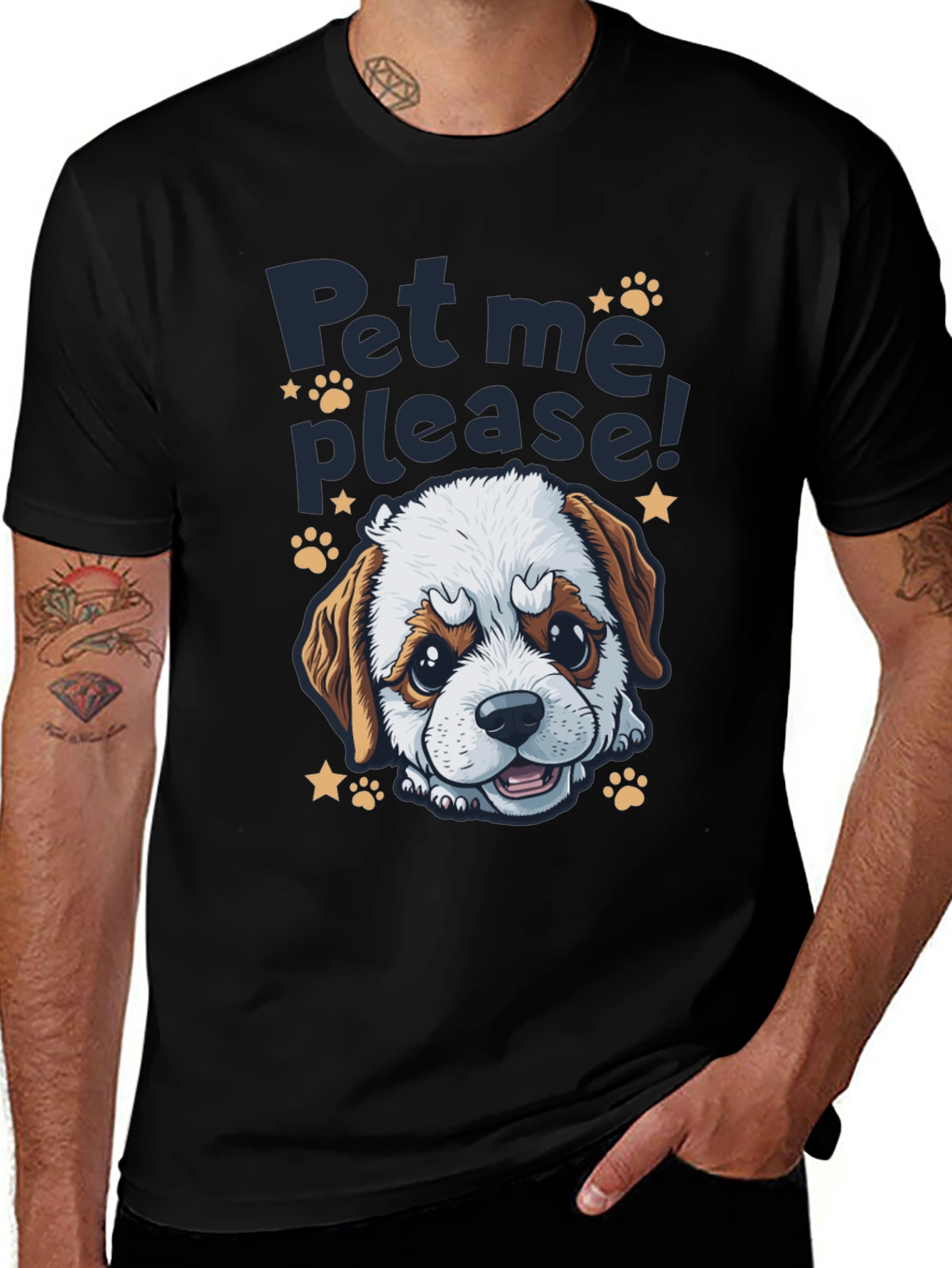 Pet Me Please Puppy T-Shirt