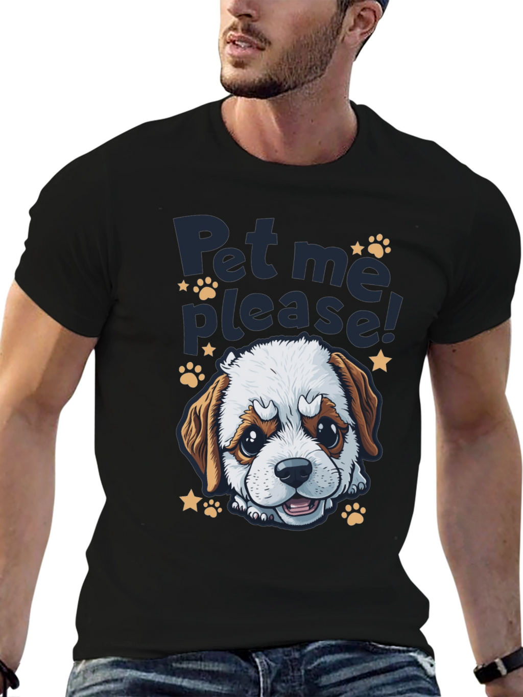 Pet Me Please Puppy T-Shirt