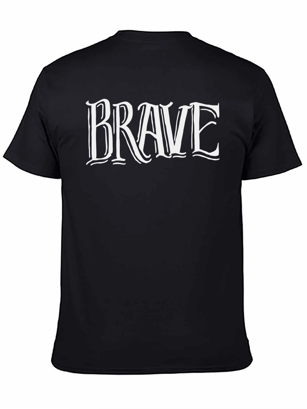 Brave Graphic Tee - Classic Style