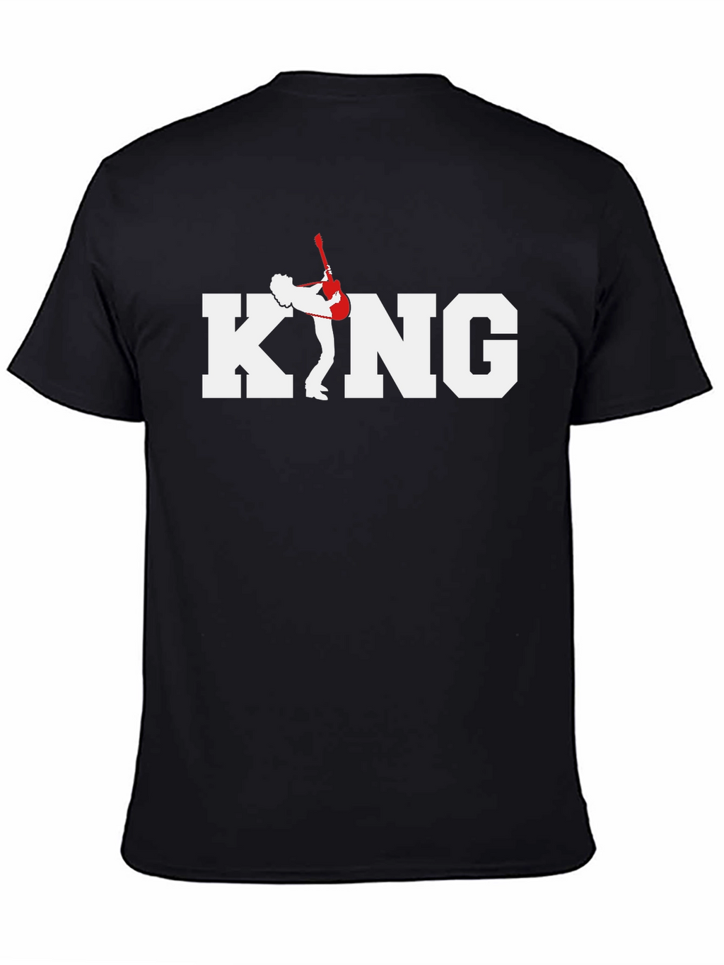 King Guitar Graphic Tee - Black
