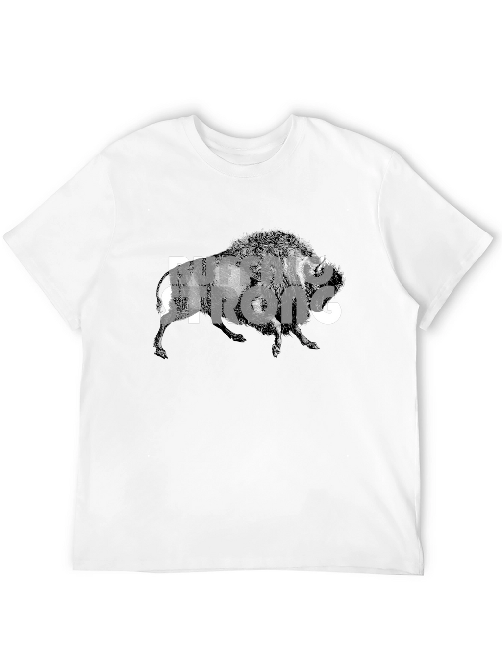 Buffalo Strong Graphic Tee - Black