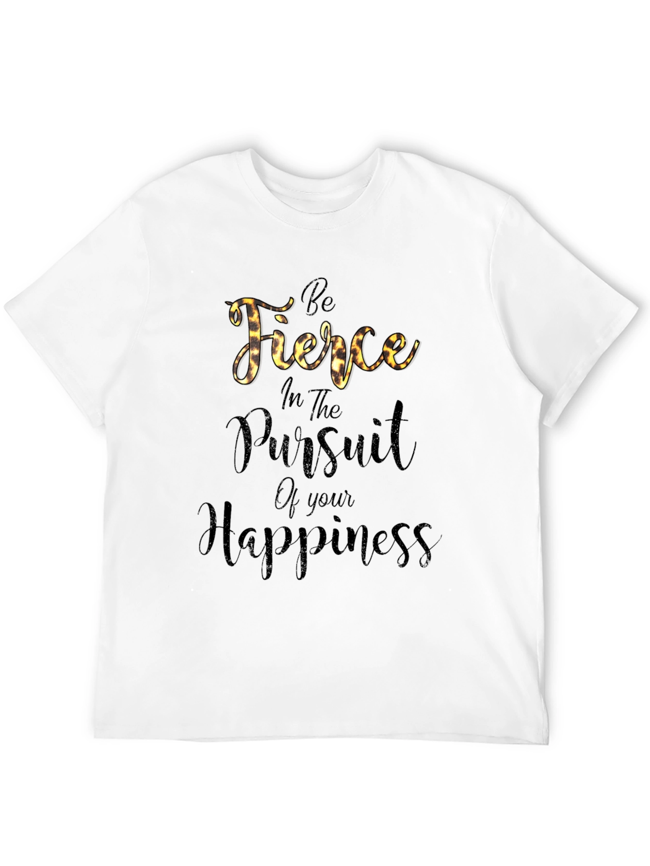 Be Fierce Black Graphic Tee
