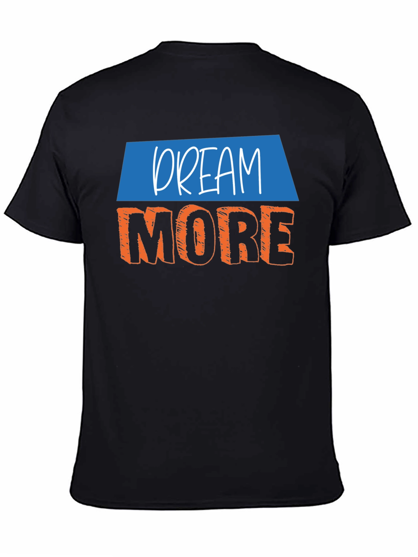Dream More Graphic Tee - Mens Black T-Shirt